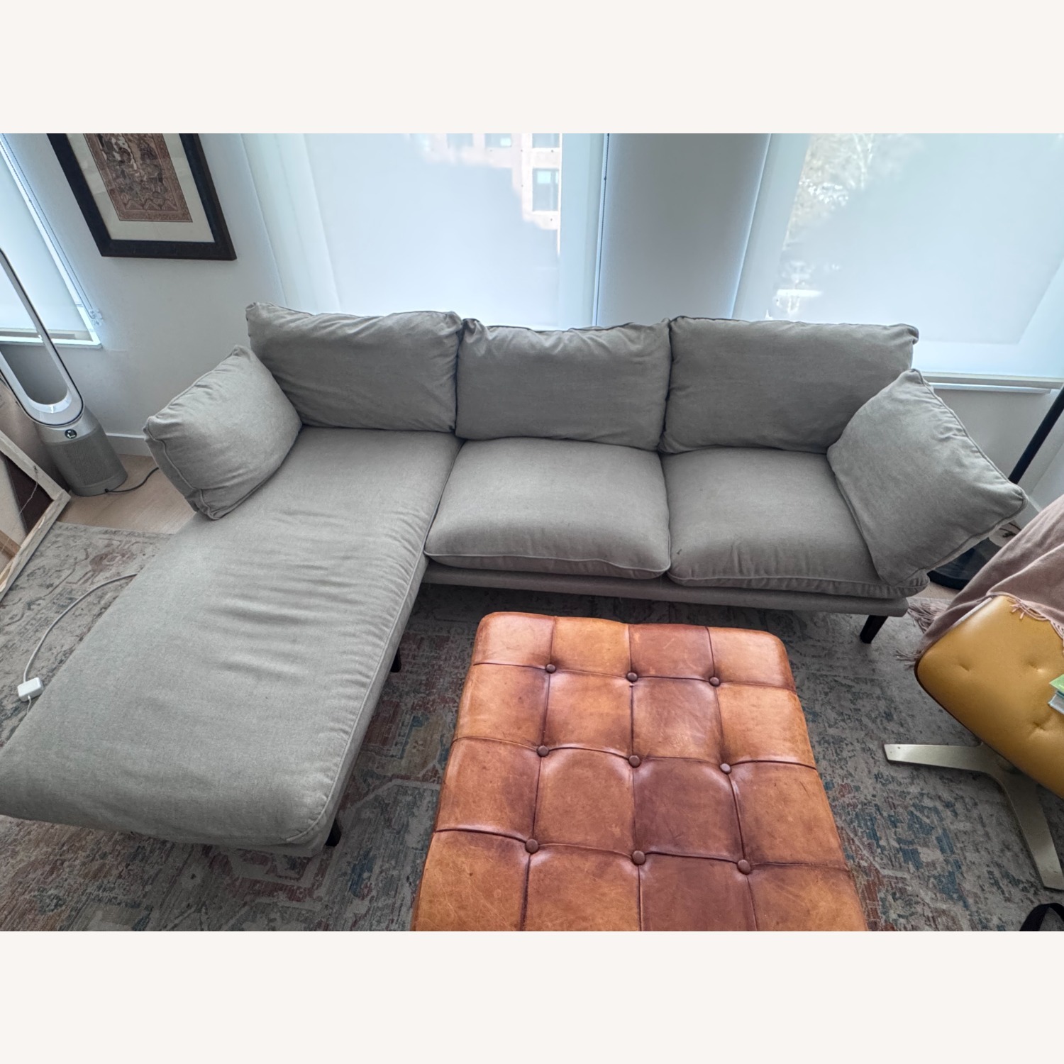 Floyd The Sofa Lunar Gray 2 Piece Sectional (1.0) - image-1