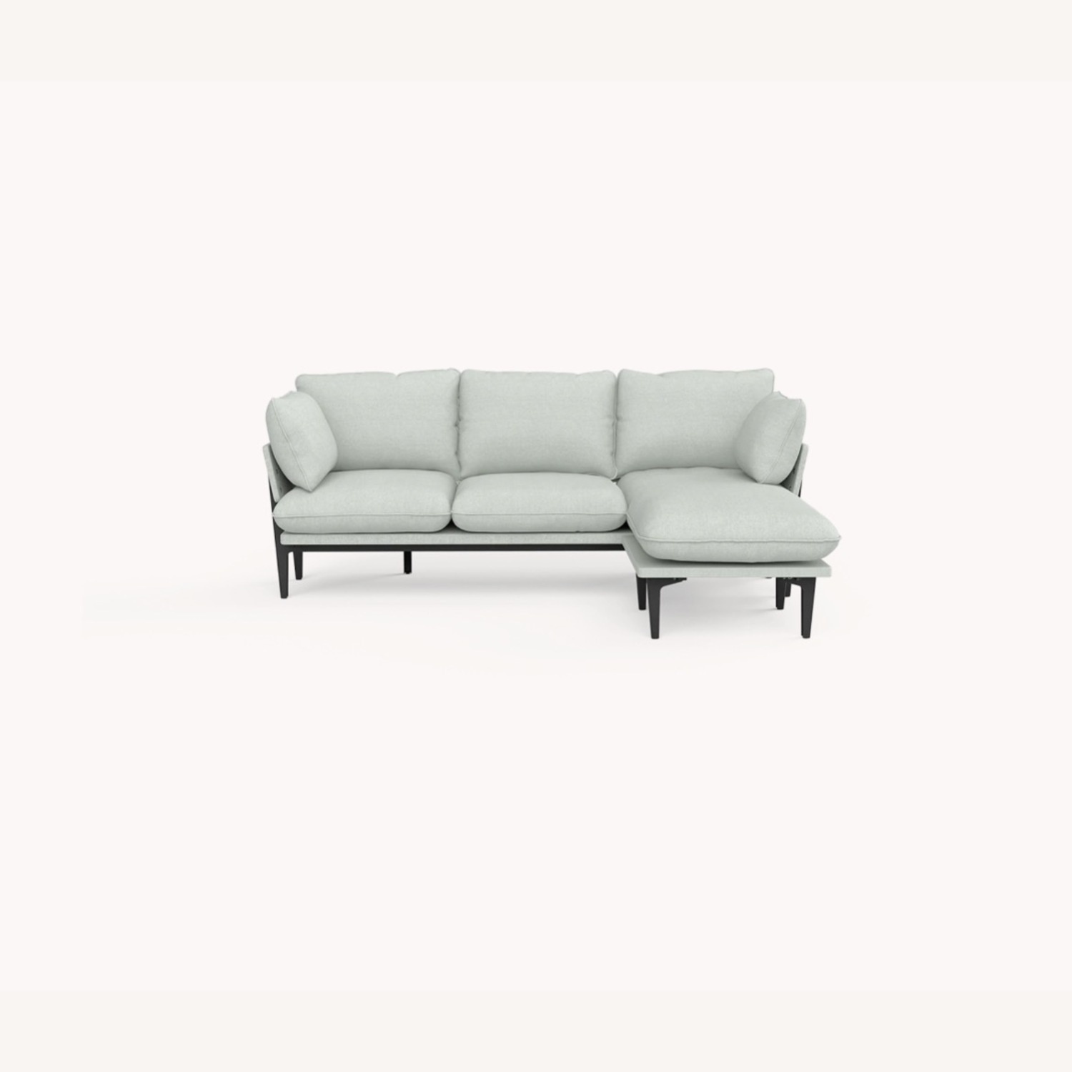 Floyd The Sofa Lunar Gray 2 Piece Sectional (1.0) - image-4