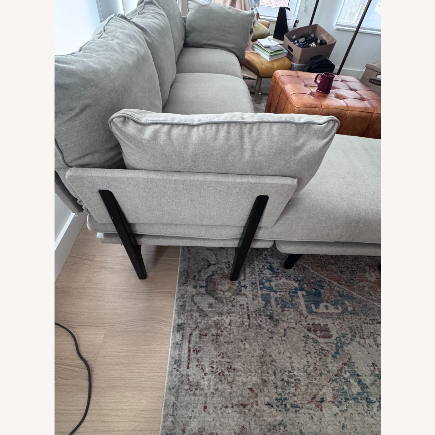 Floyd The Sofa Lunar Gray 2 Piece Sectional (1.0) - image-3