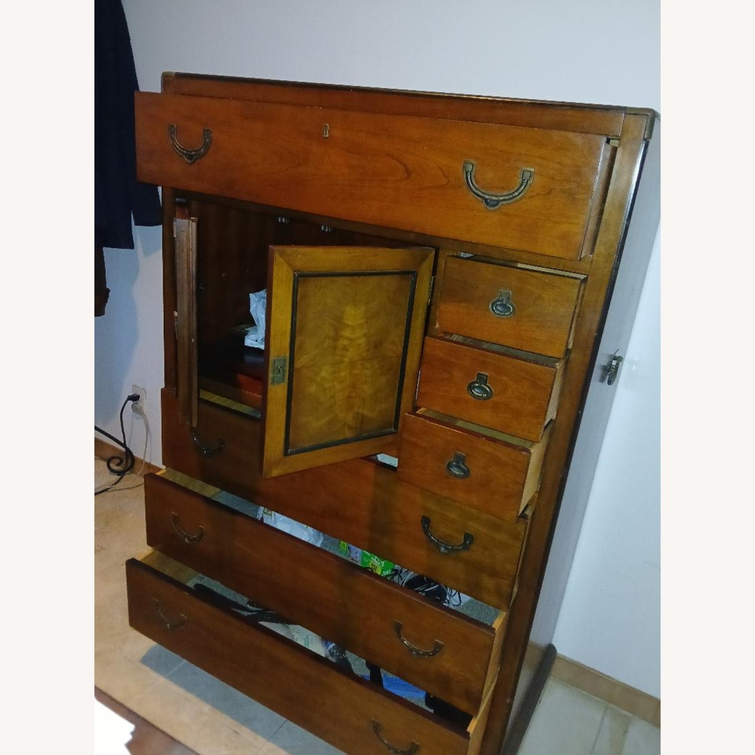 Britsh Colonial UNique Dresser  - image-4