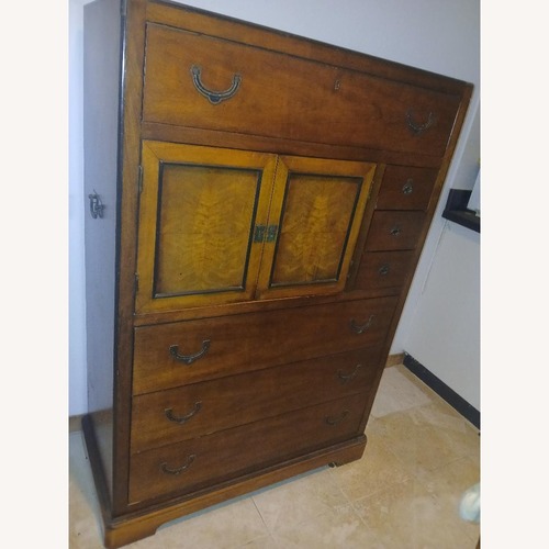 Used Britsh Colonial UNique Dresser for sale on AptDeco
