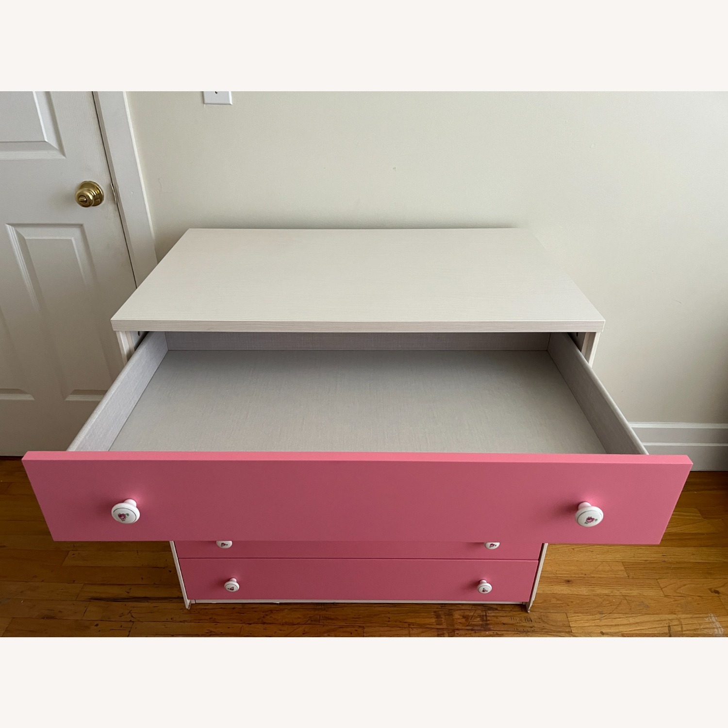Pink Wood Dresser - image-2