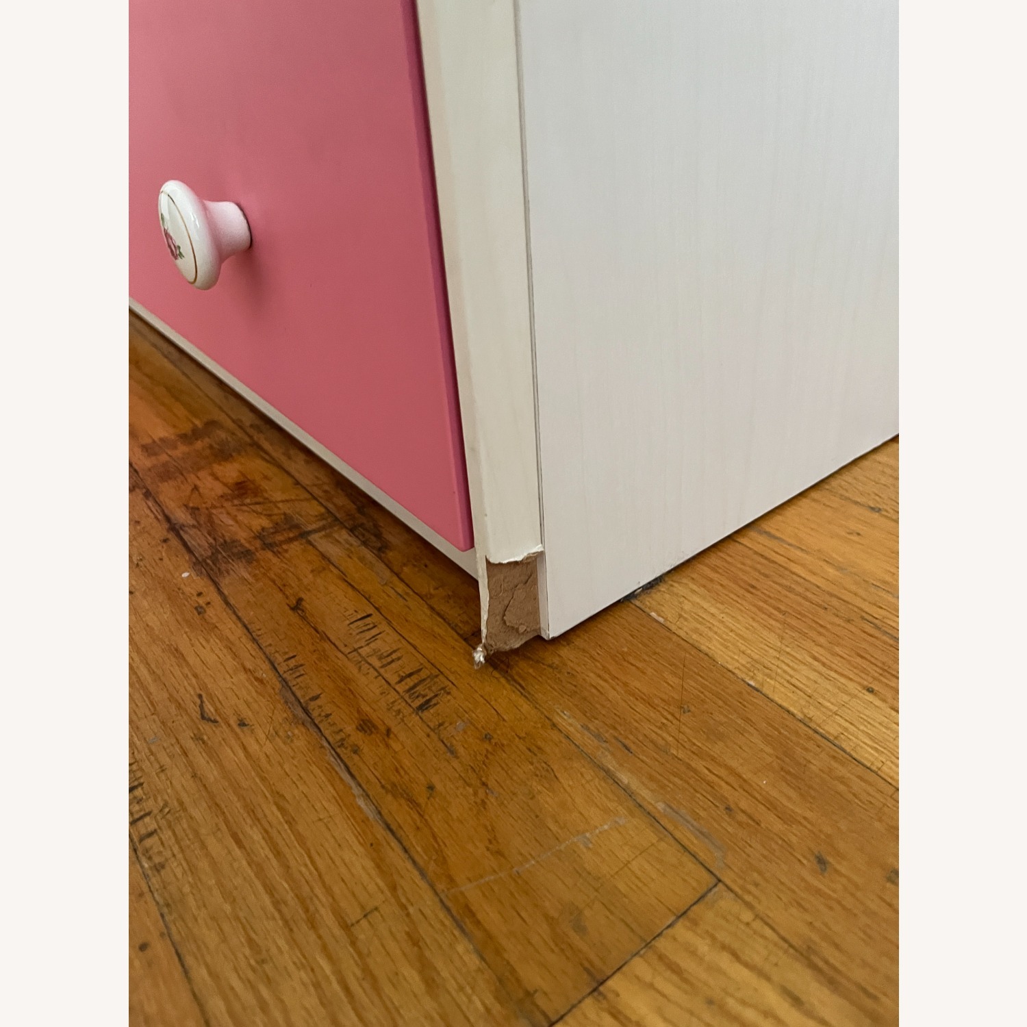 Pink Wood Dresser - image-5