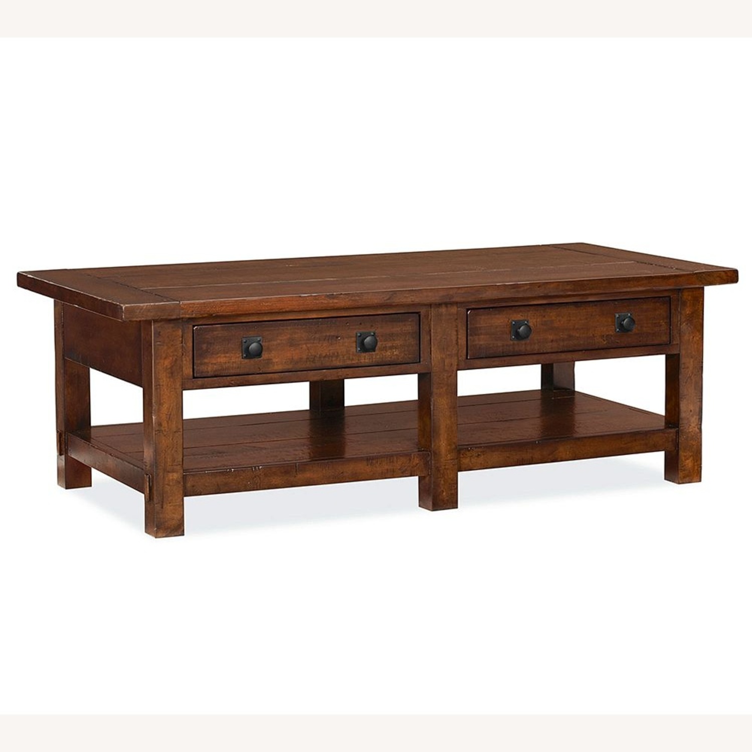 Pottery Barn Coffee Table (Hard Wood Mahogany) - image-4