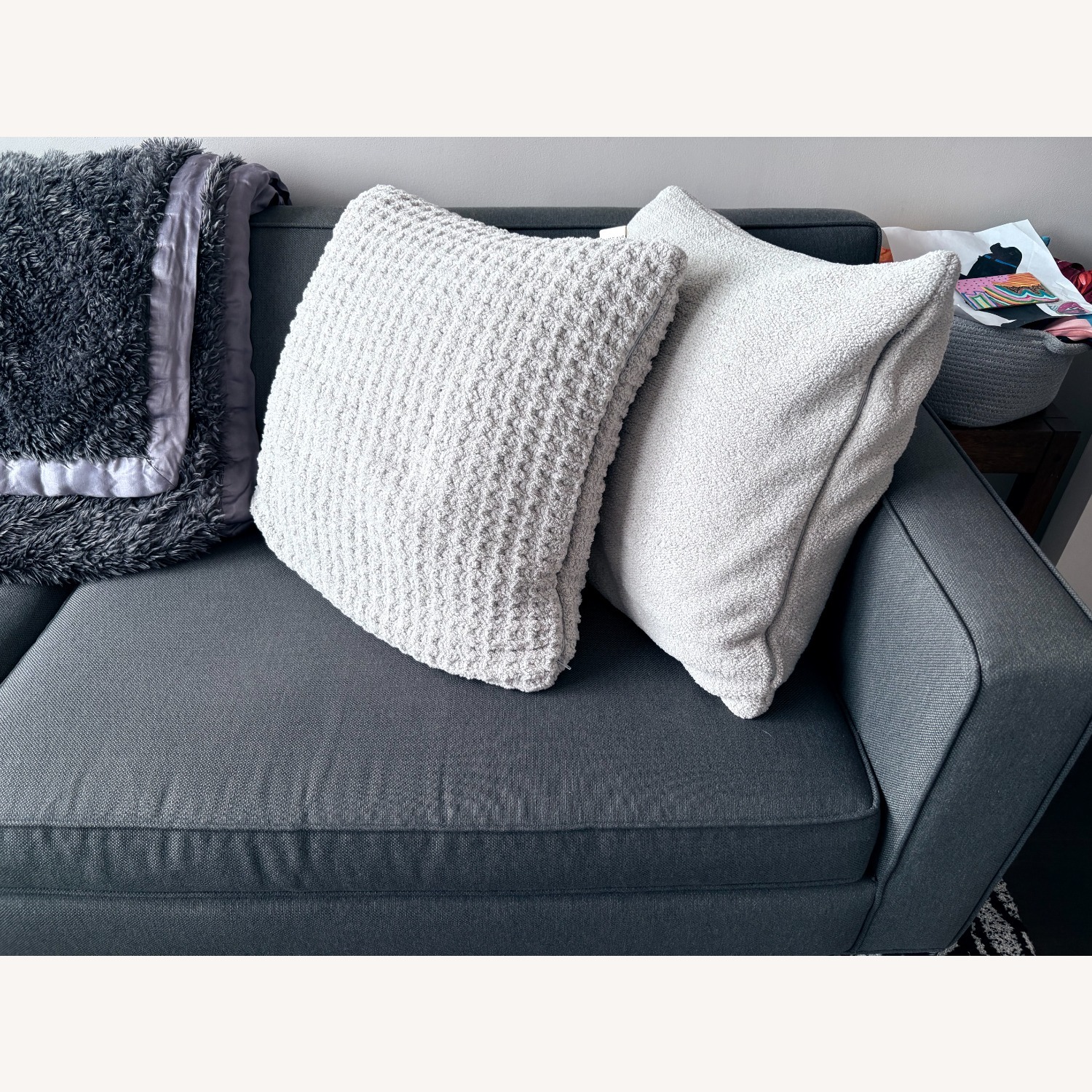 Design Within Reach Theater Dark Gray 3+ Seater Sofa - image-6