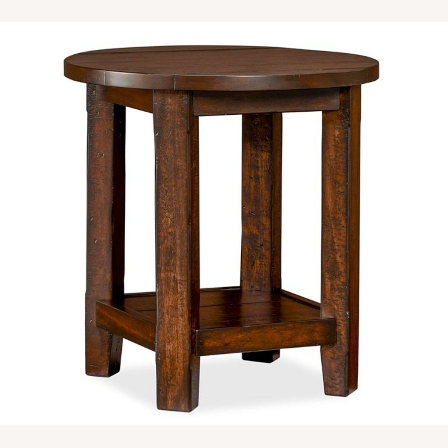 Pottery Barn Benchwright Mahogany Side Table - image-4