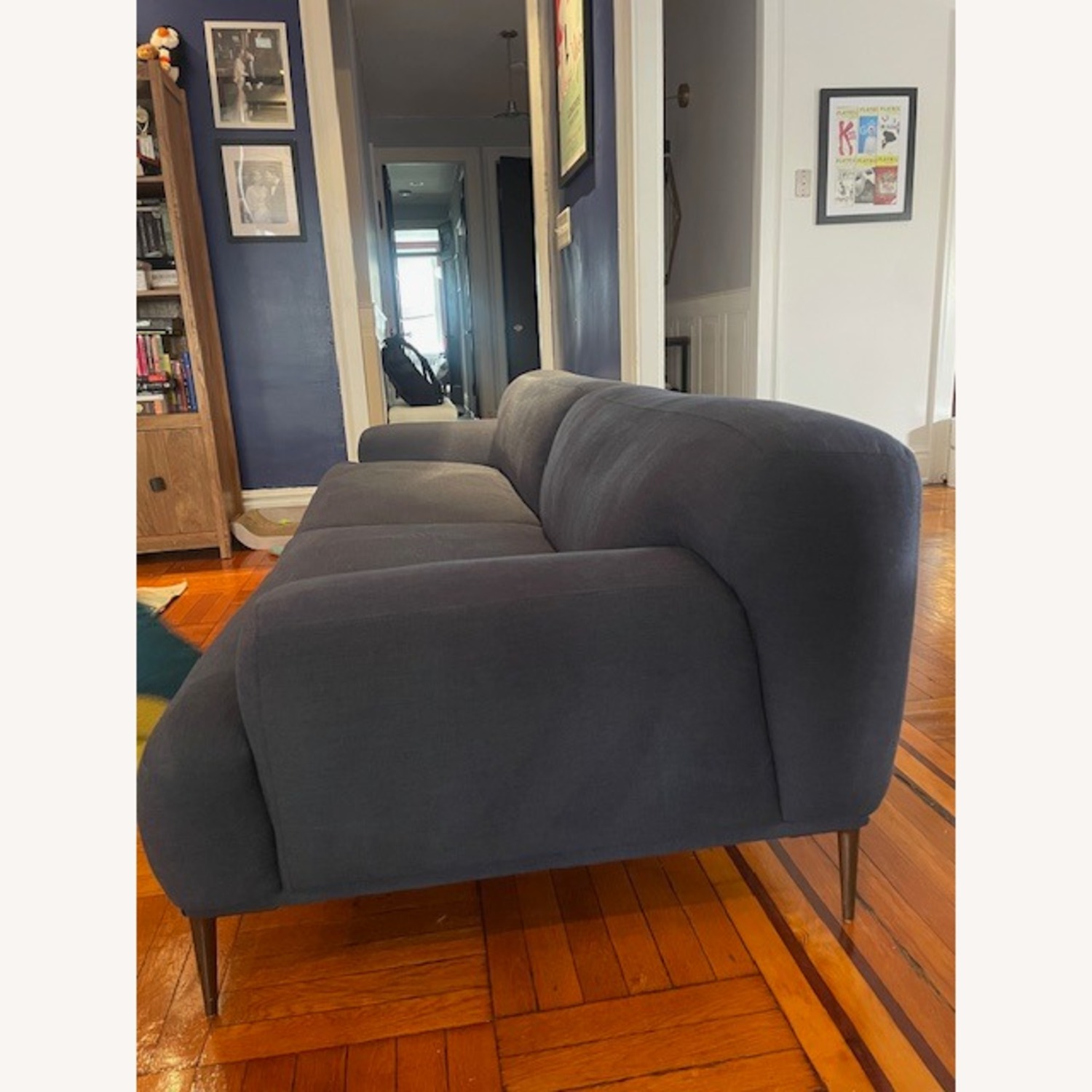 Article Abisko Blue Fabric 2 Seater Sofa - image-2