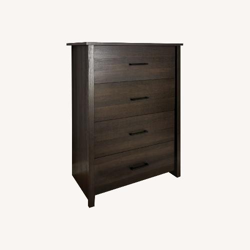 Used Dark Brown Wood Dresser for sale on AptDeco