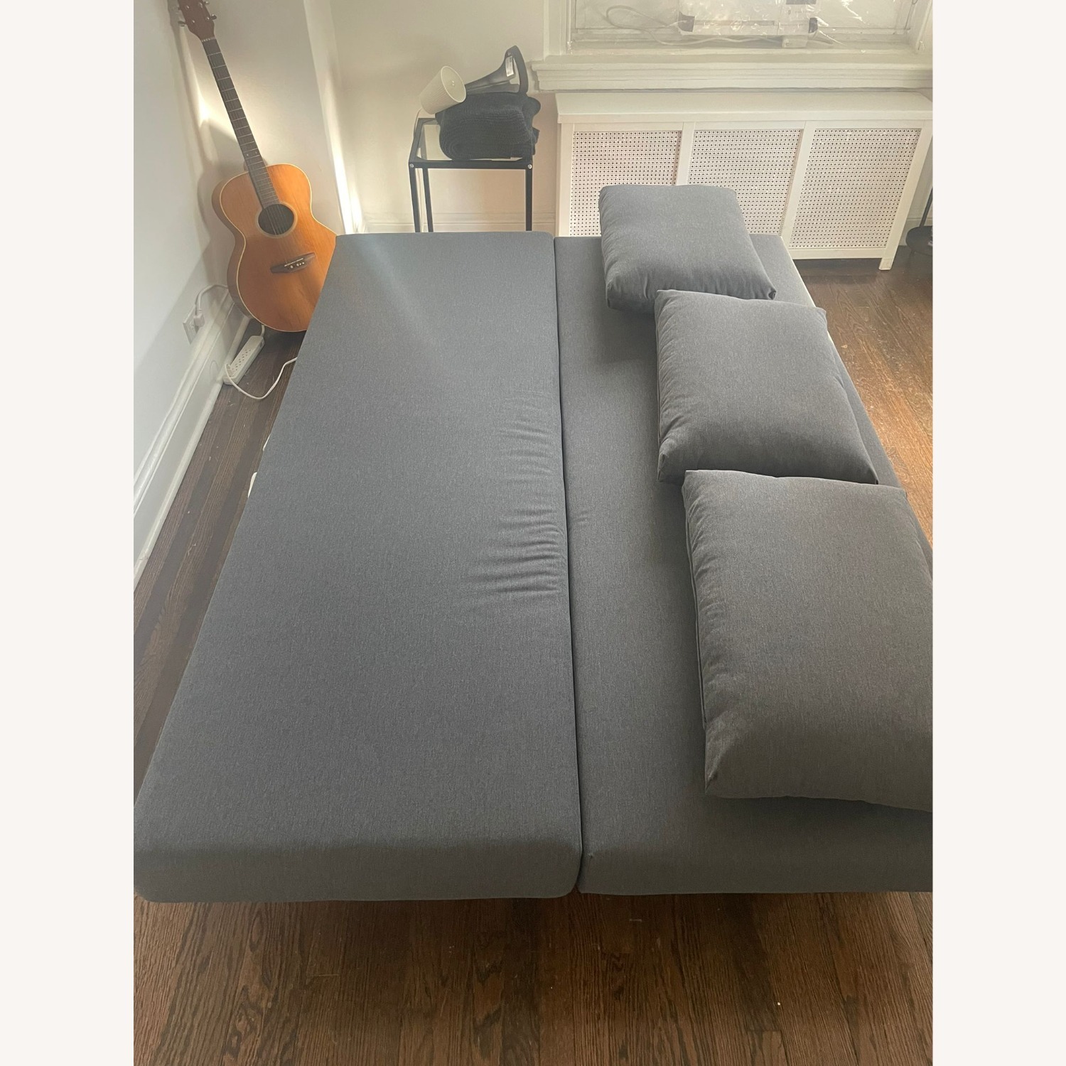 IKEA Älvdalen Dark Gray Fabric Sleeper Sofa - image-2