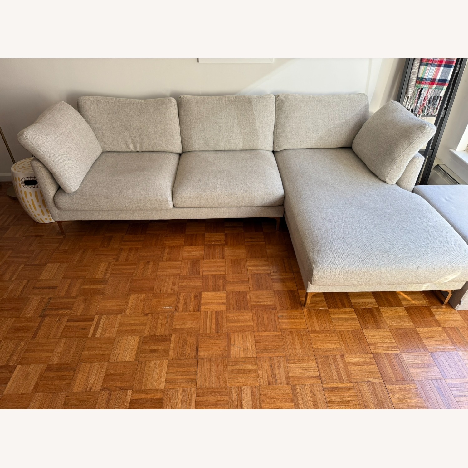 Castlery Adams Pearl Beige 2 Piece Sectional - image-4