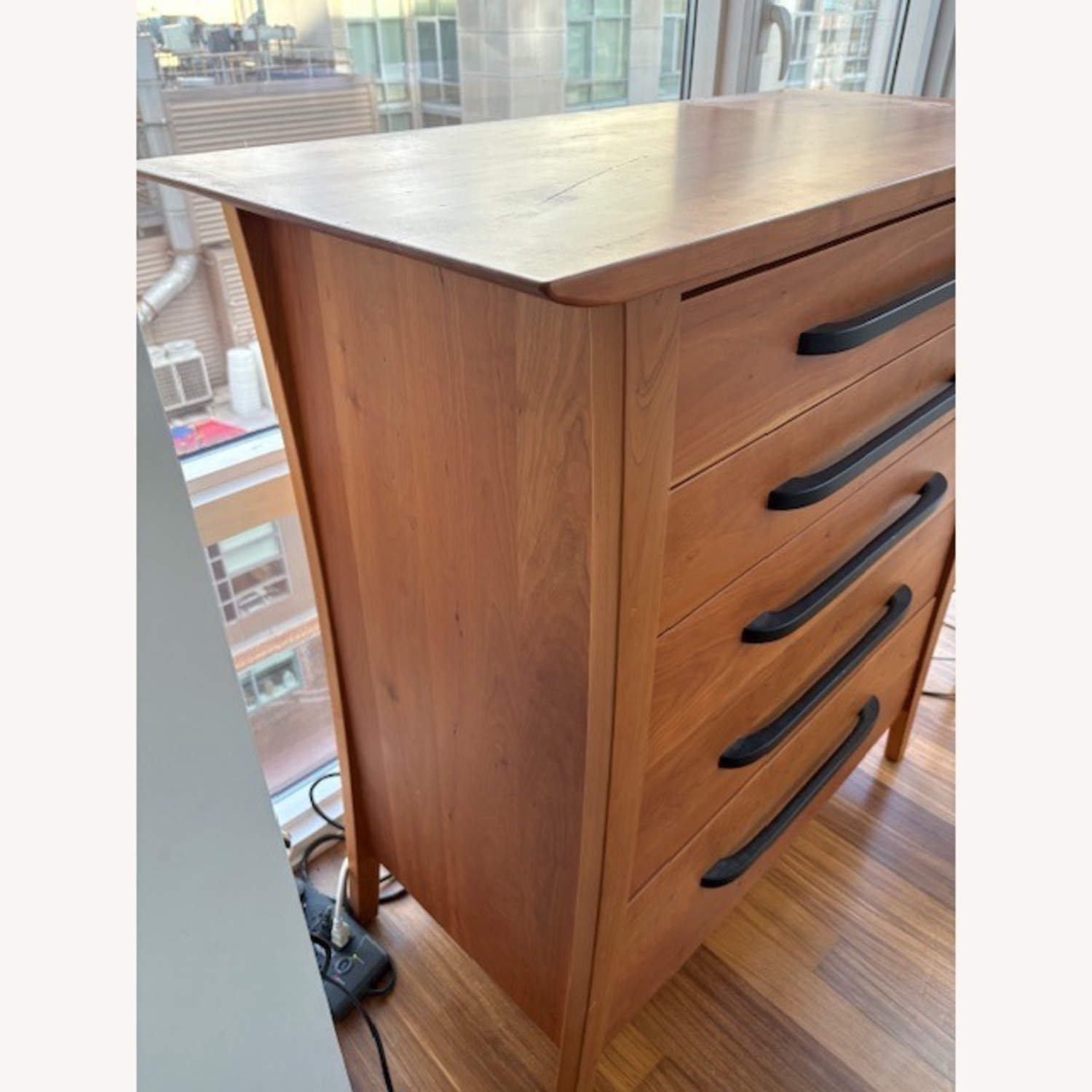 Pompanoosuc Mills Cherry 5 Drawer Dresser - image-3