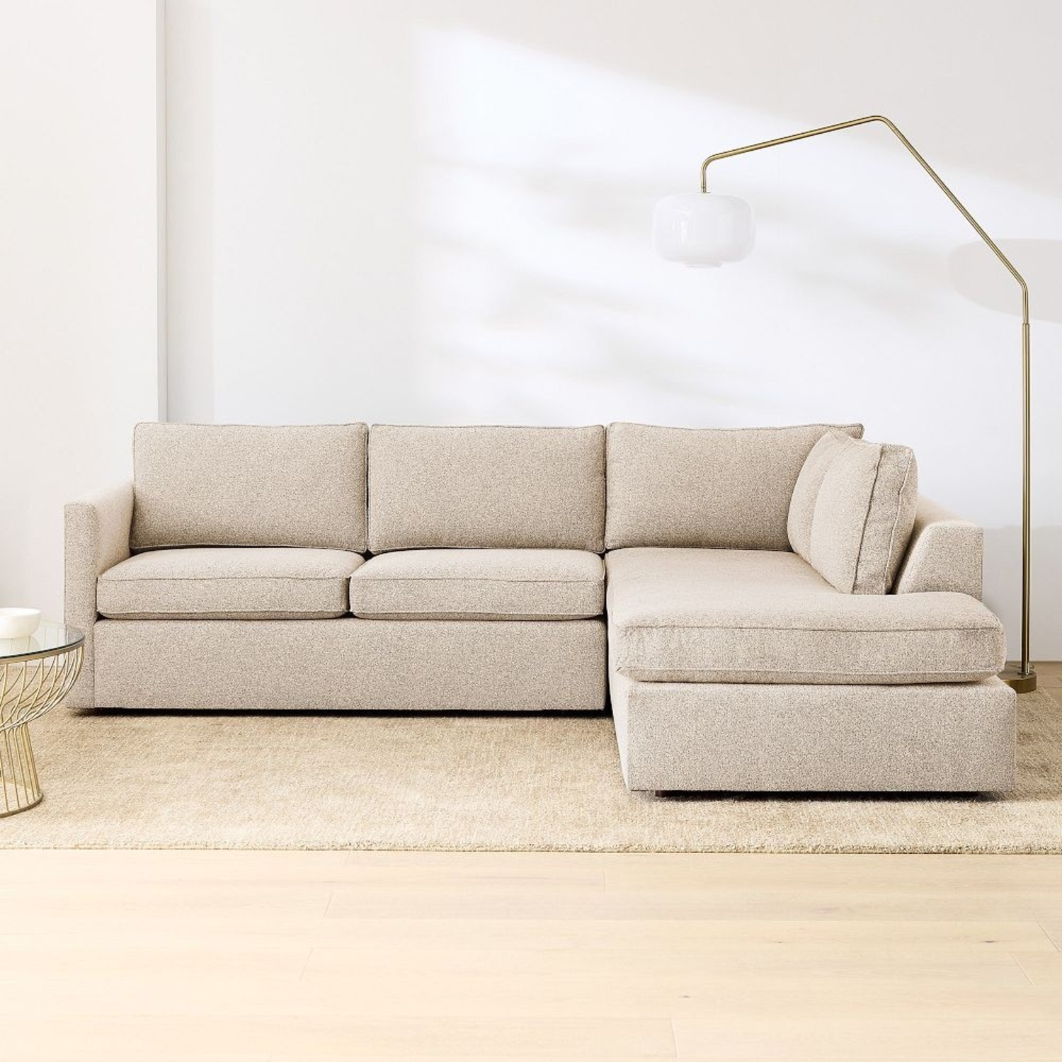 West Elm Harris Light Gray Sleeper Sofa - image-5