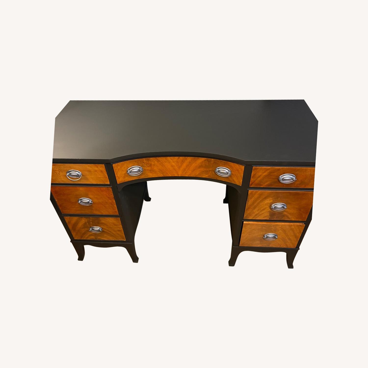 Black Wood Dresser - image-0