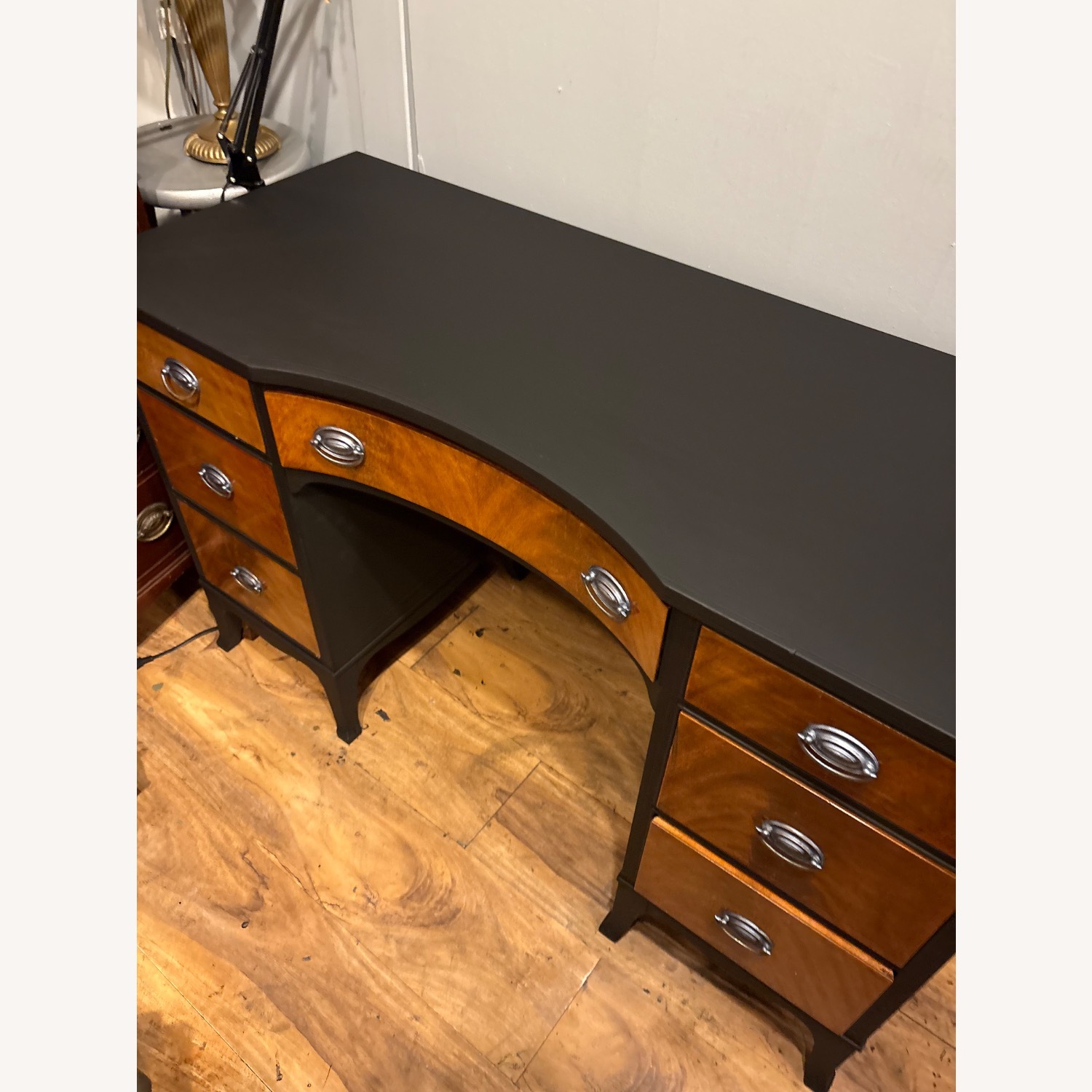 Black Wood Dresser - image-9