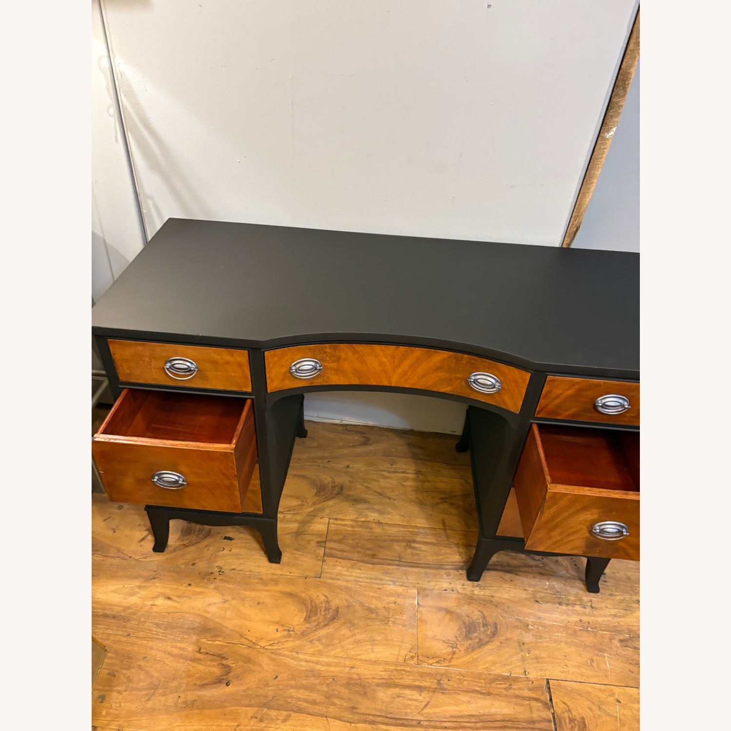 Black Wood Dresser - image-3