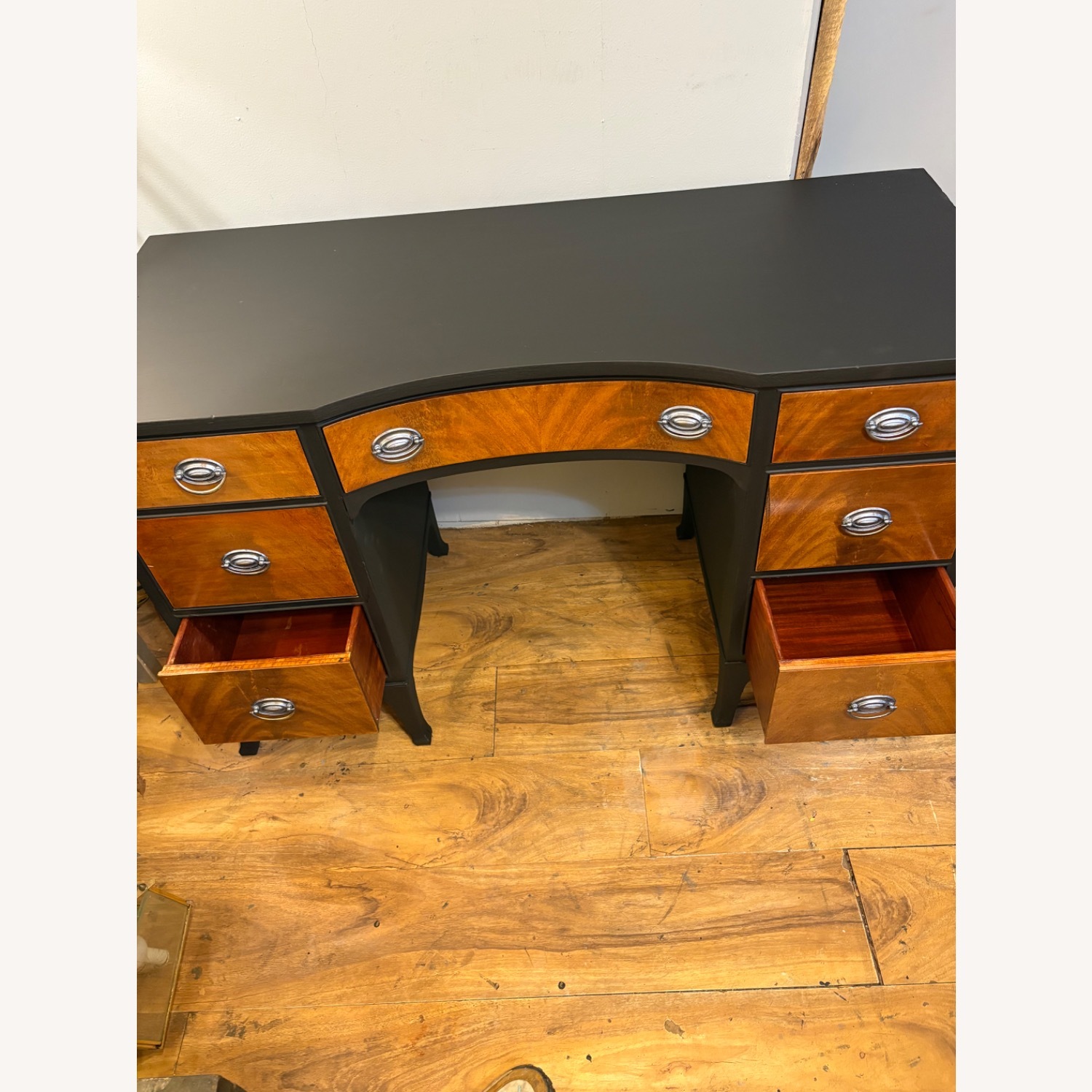 Black Wood Dresser - image-2