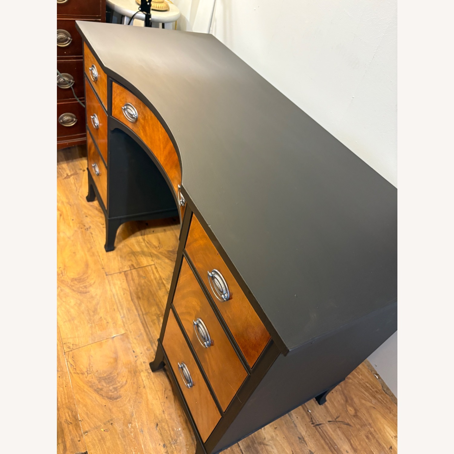 Black Wood Dresser - image-8