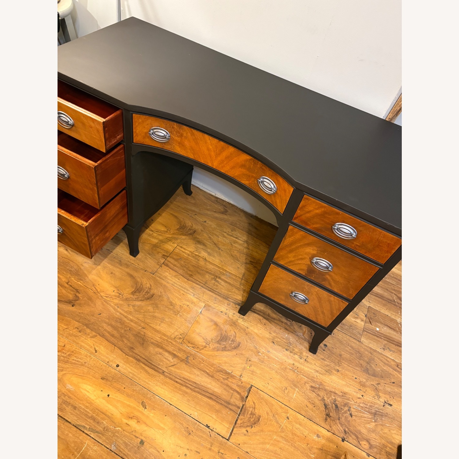 Black Wood Dresser - image-7
