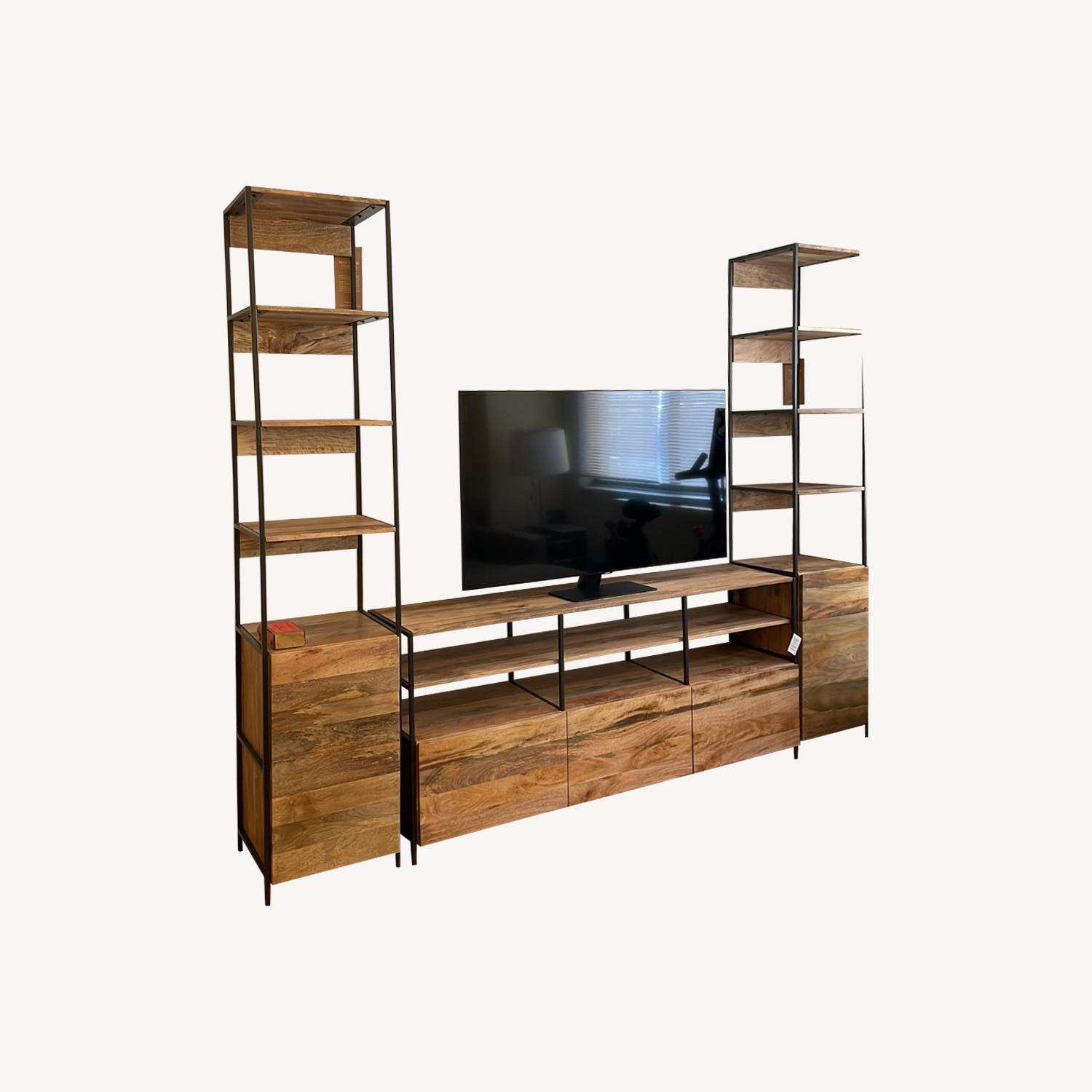 West Elm Industrial TV Stand - image-0