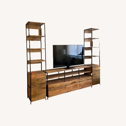 Used West Elm Industrial TV Stand for sale on AptDeco