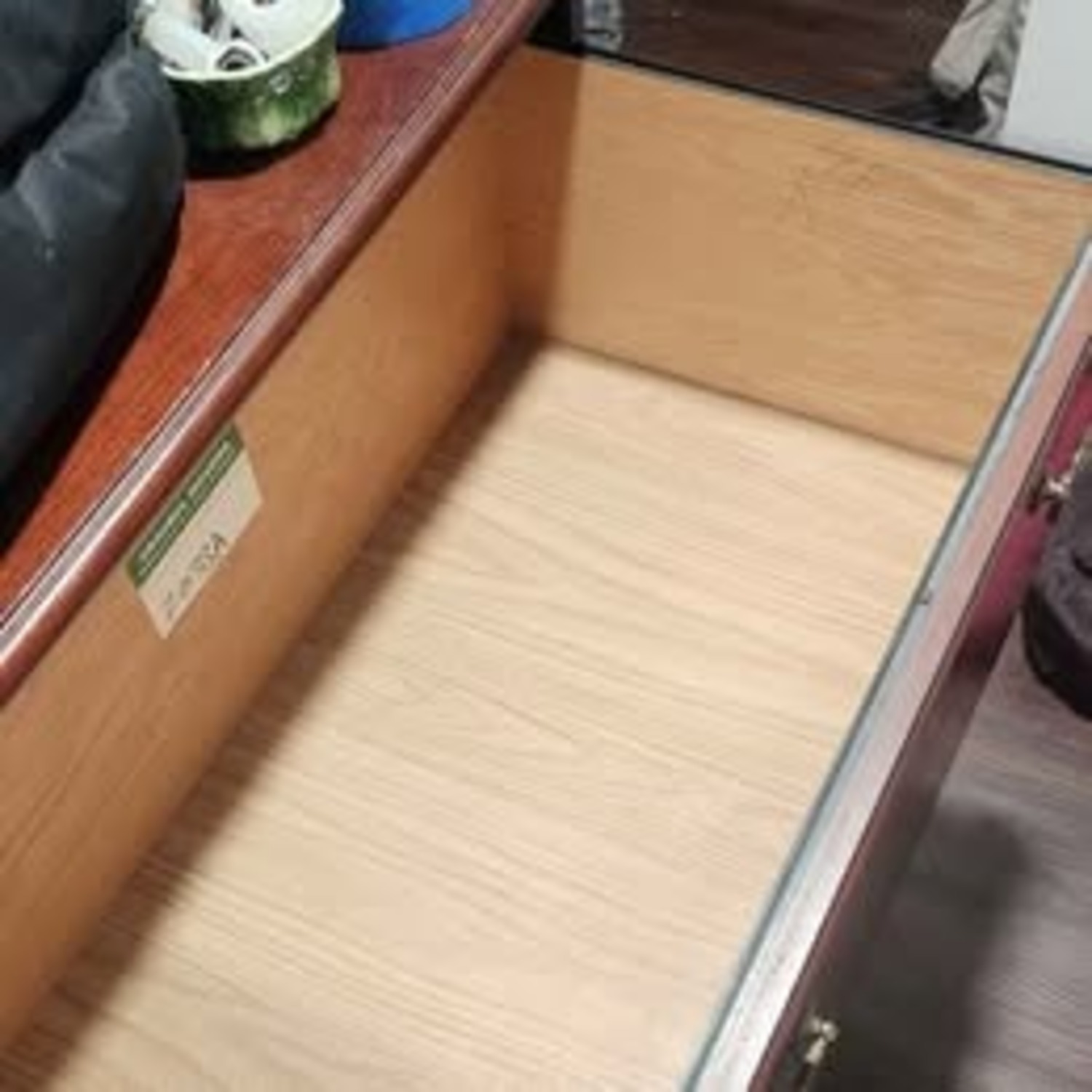 4 Drawer Wooden Dresser - image-5