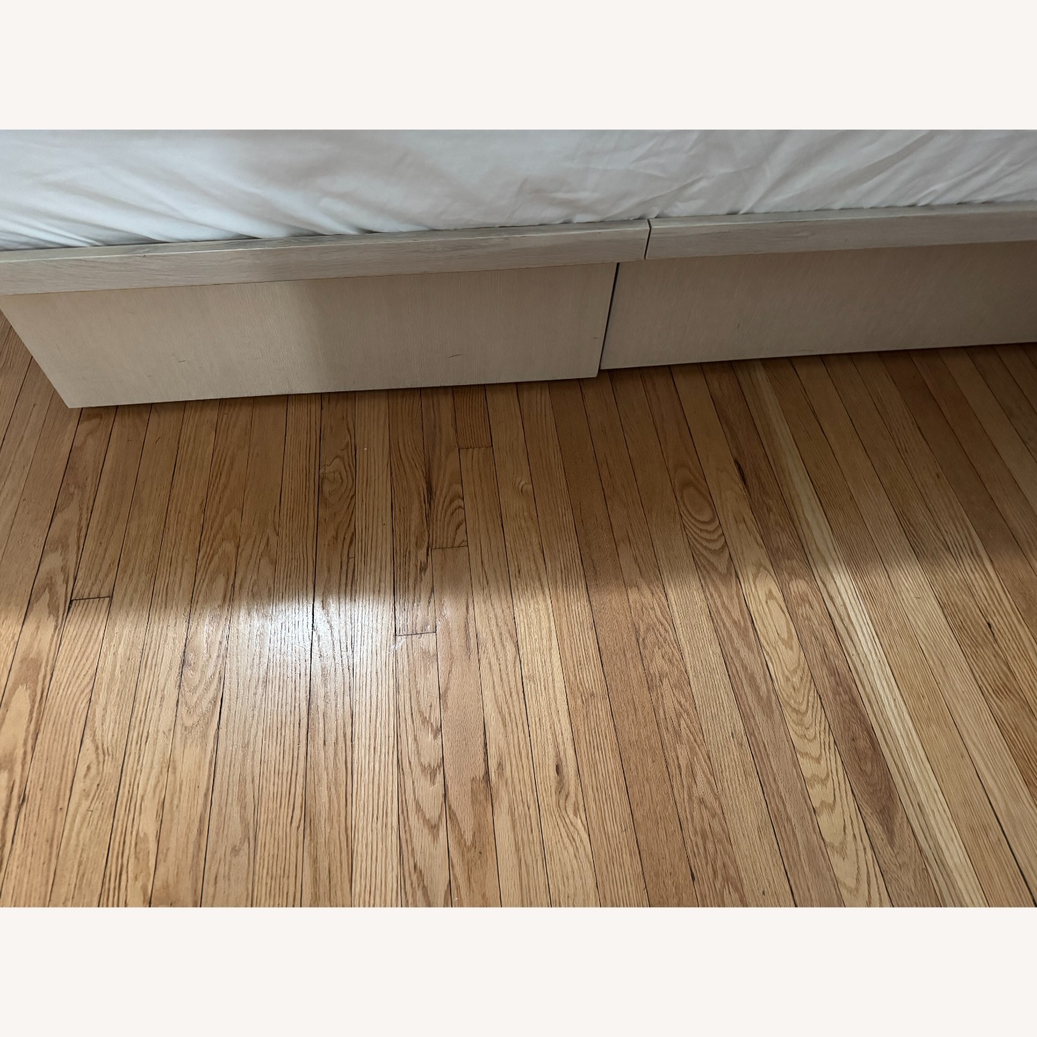 Artisan Crafted Natural Wood Queen Bed - image-3