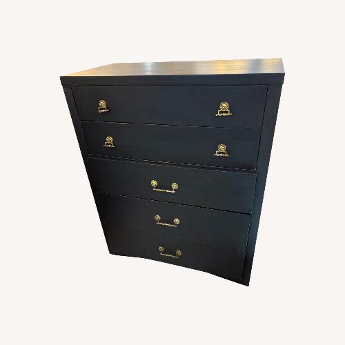 Used Black Tie Black Wood Dresser for sale on AptDeco