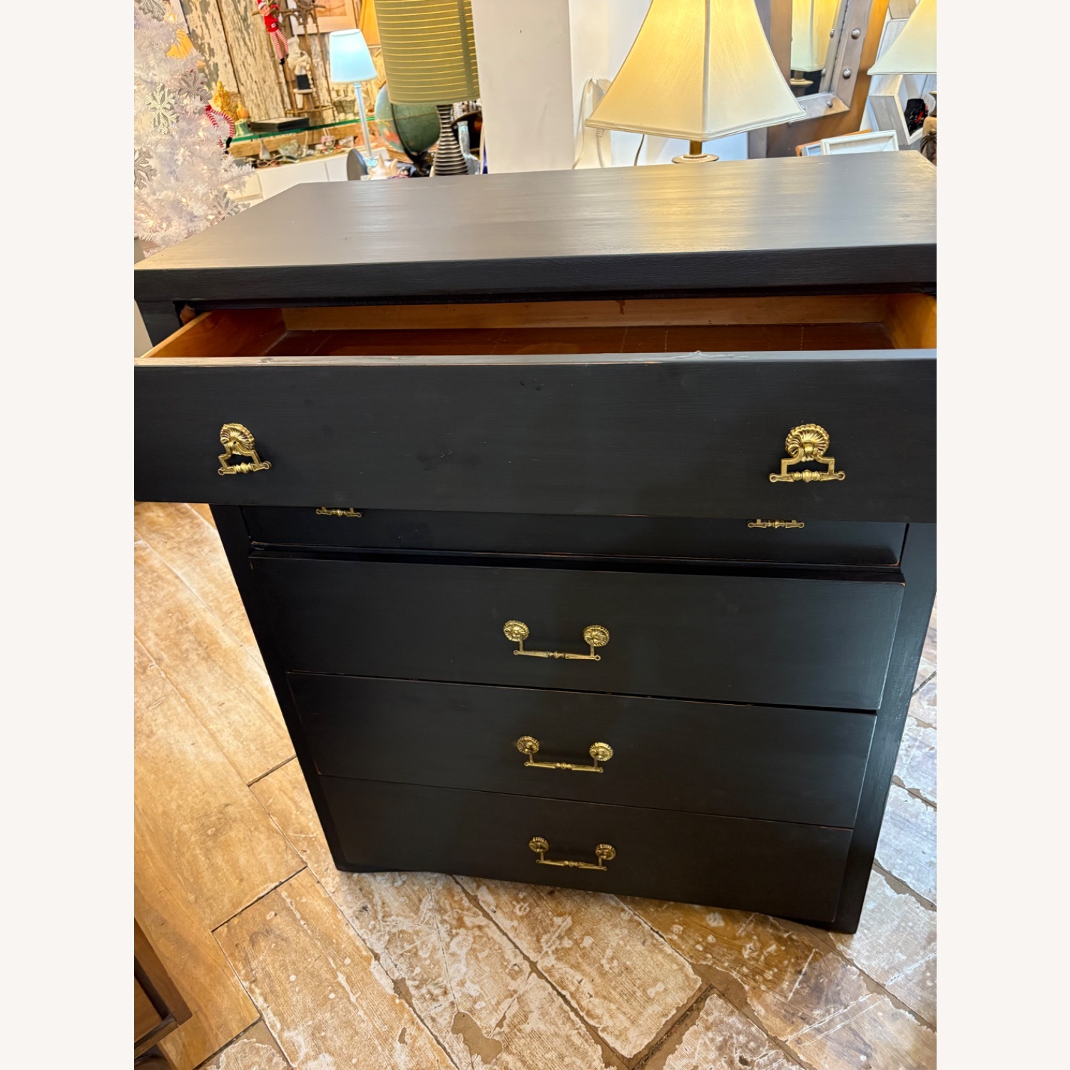 Black Tie Black Wood Dresser - image-8