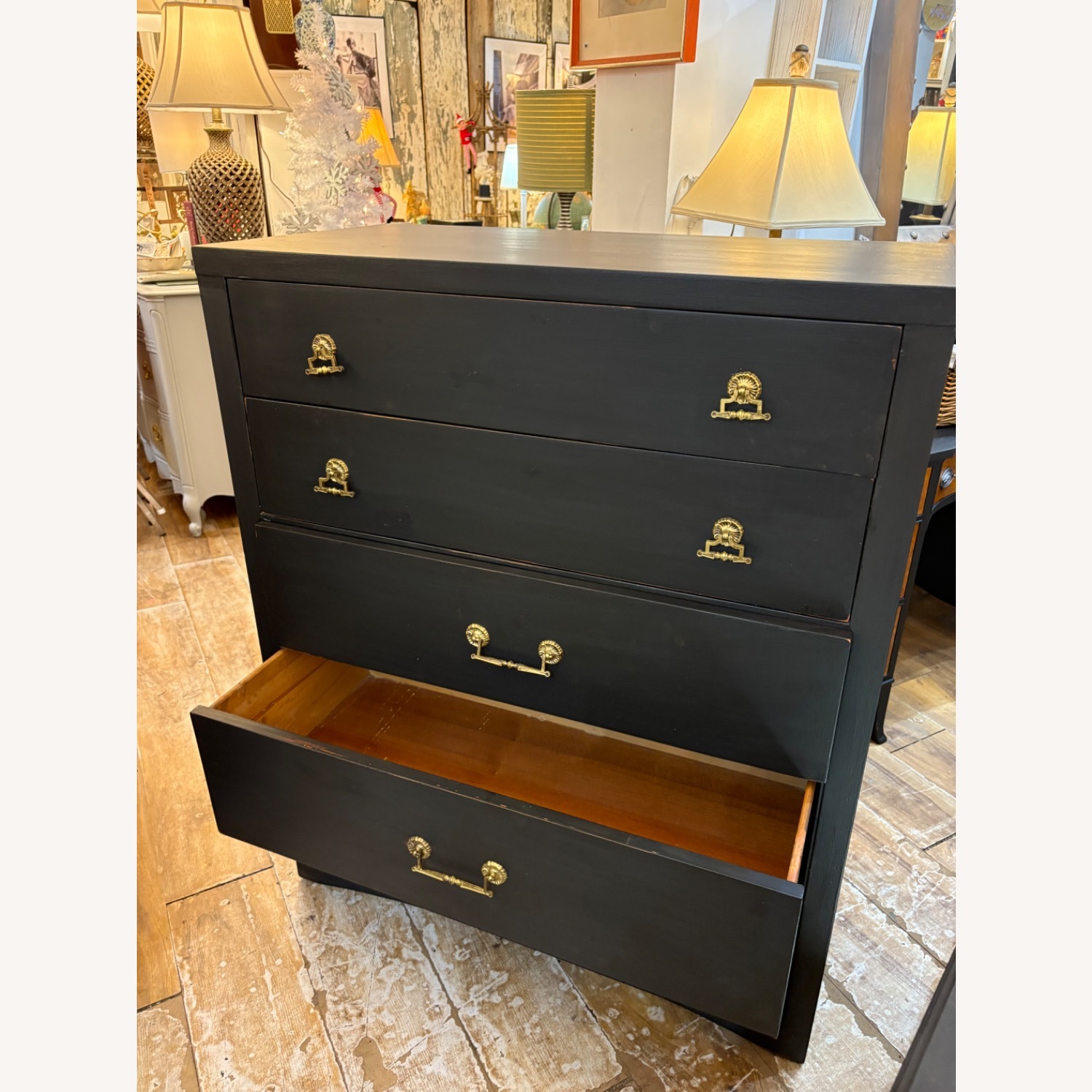 Black Tie Black Wood Dresser - image-5