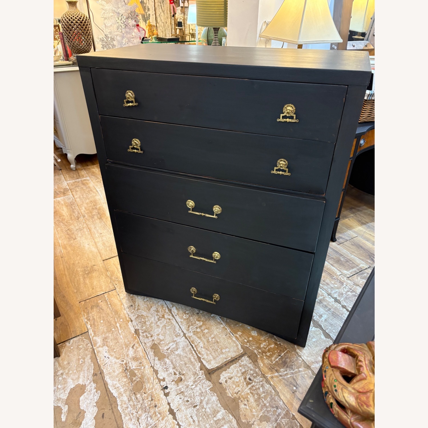 Black Tie Black Wood Dresser - image-1