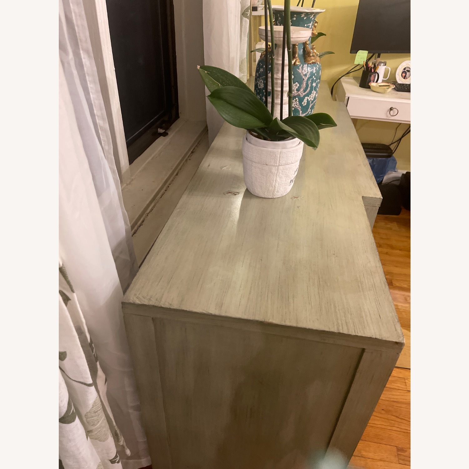 Wayfair Green Wood Sideboard - image-2