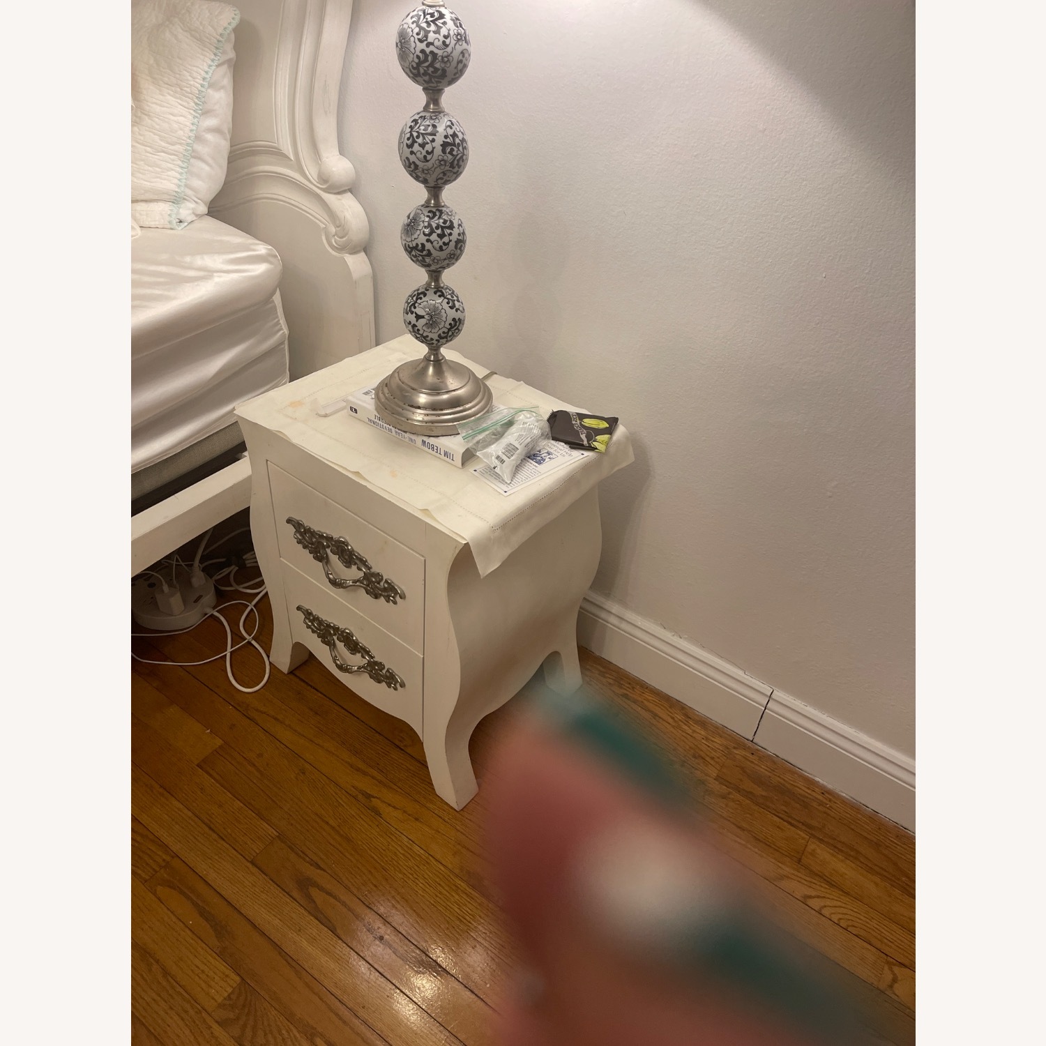 Brocade Home White Side Tables - image-2