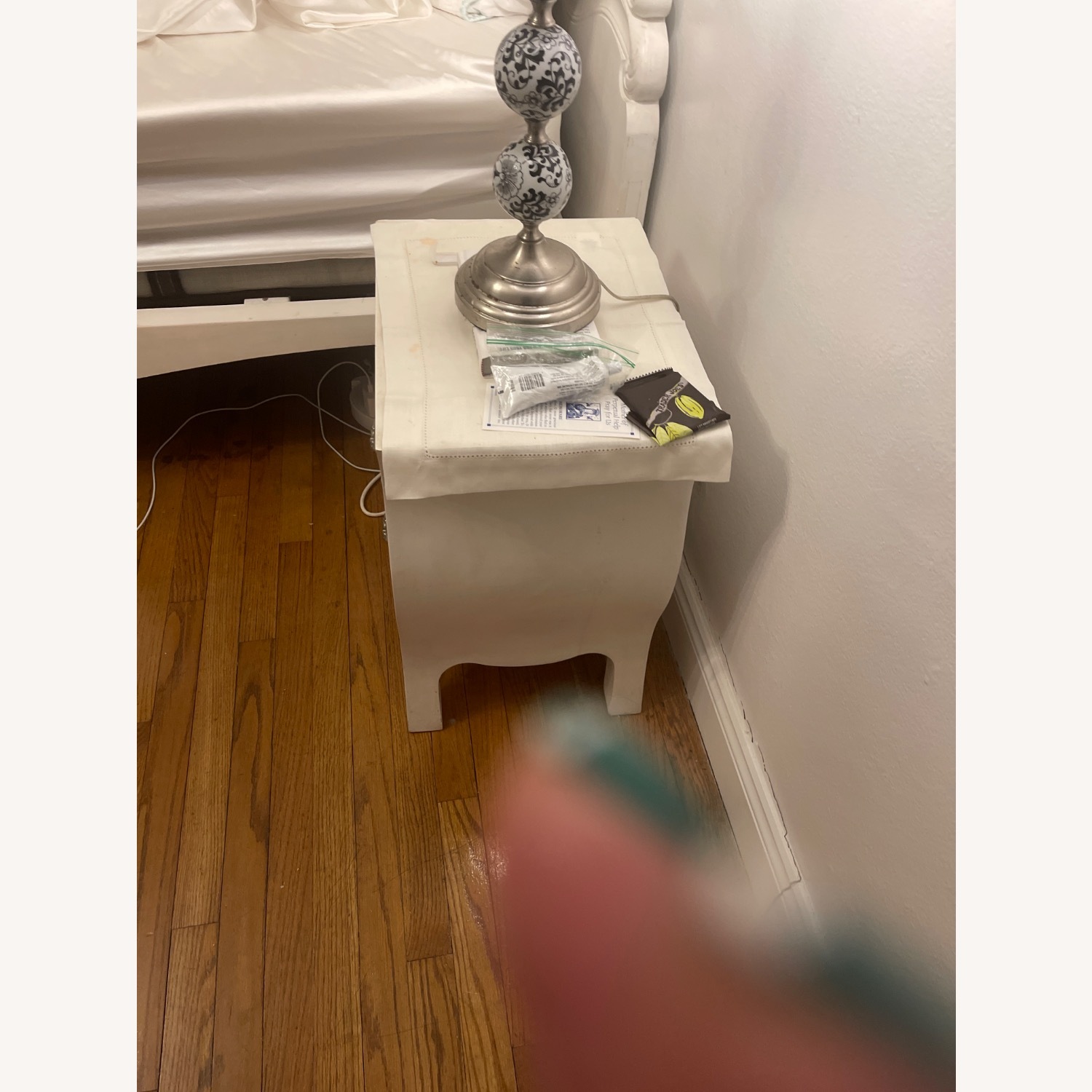 Brocade Home White Side Tables - image-3