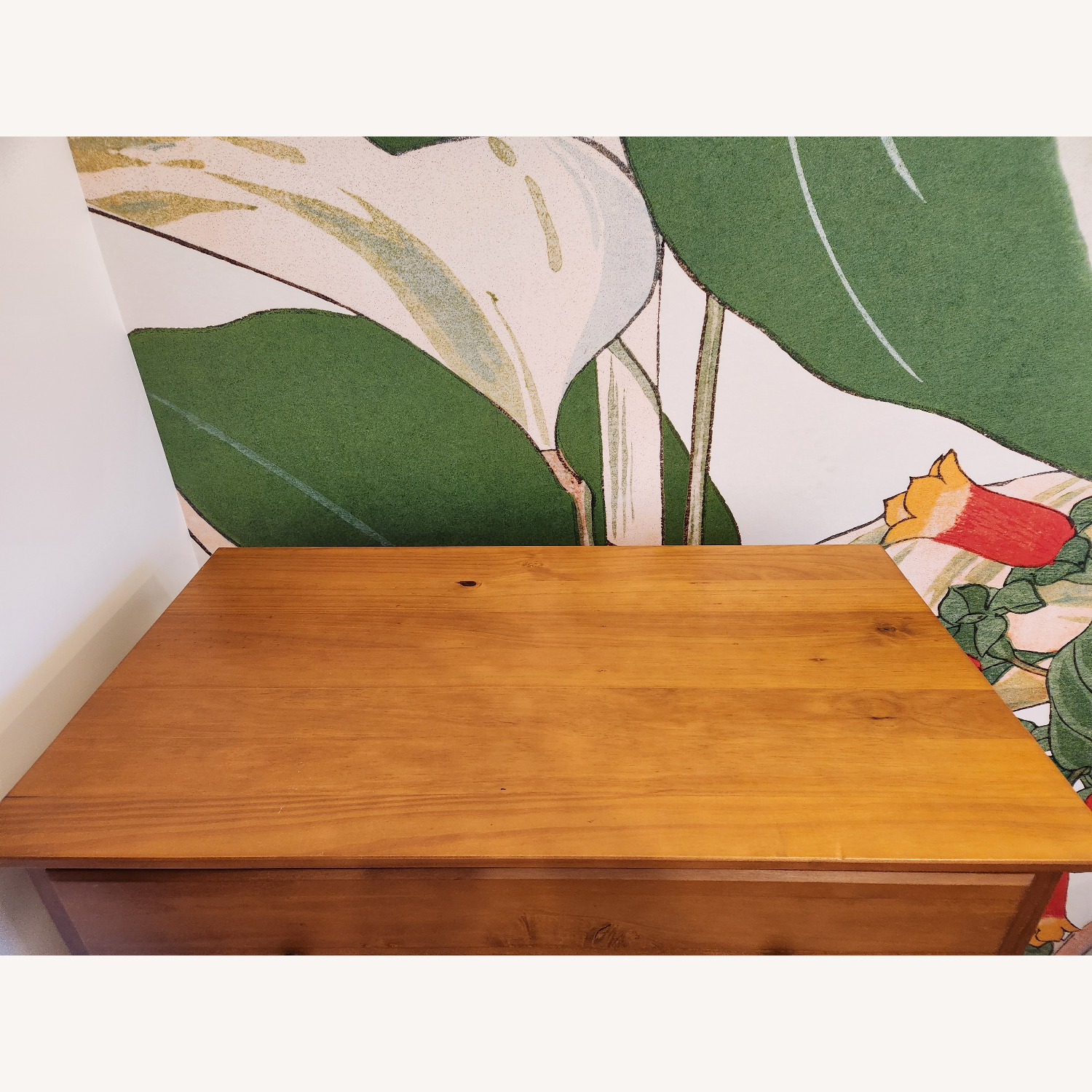 Shaker Style 5 Drawer Pine Wood Dresser - image-2