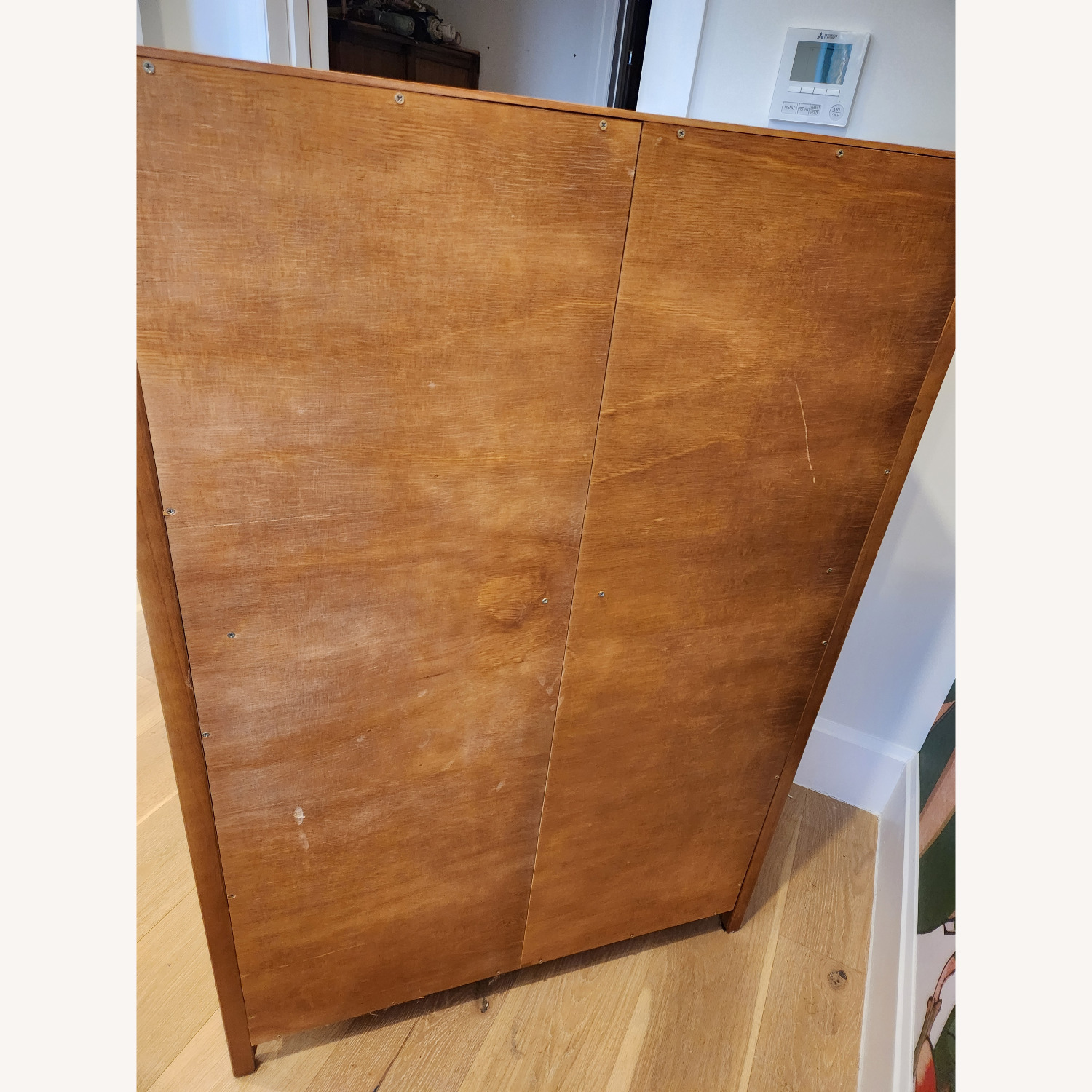 Shaker Style 5 Drawer Pine Wood Dresser - image-6