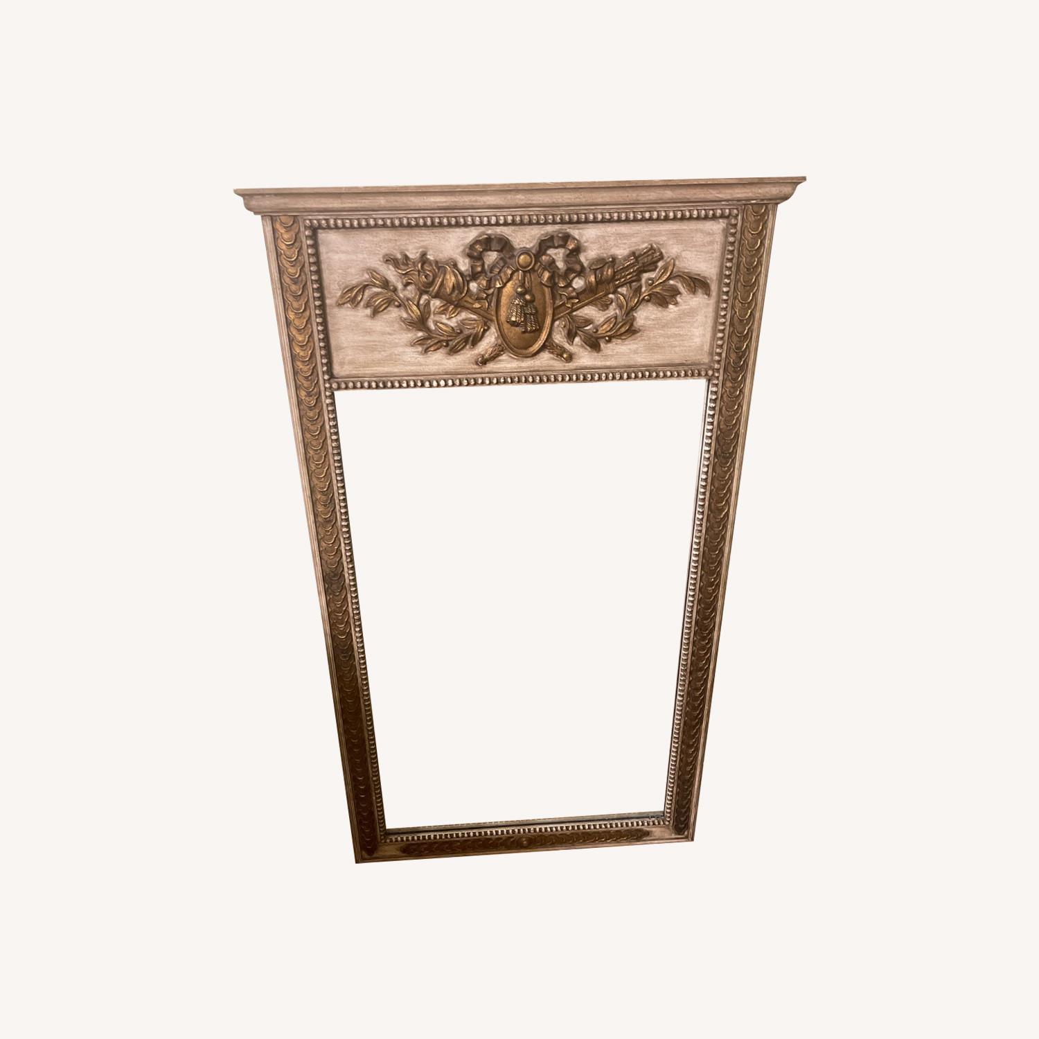 French Heritage Gold Wall Mirror - image-0