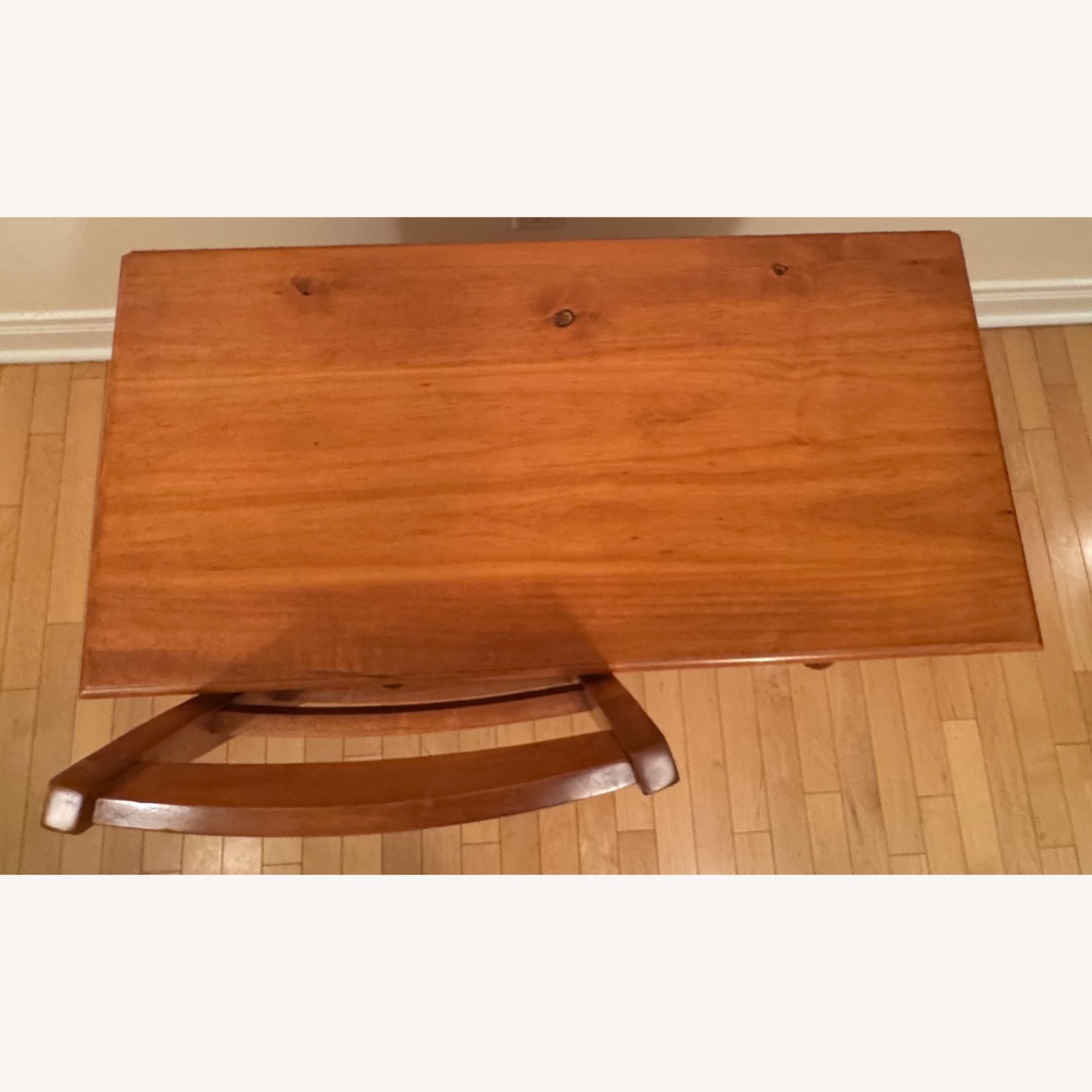 Gothic Cabinet Craft Wood Desk With Chair - image-4