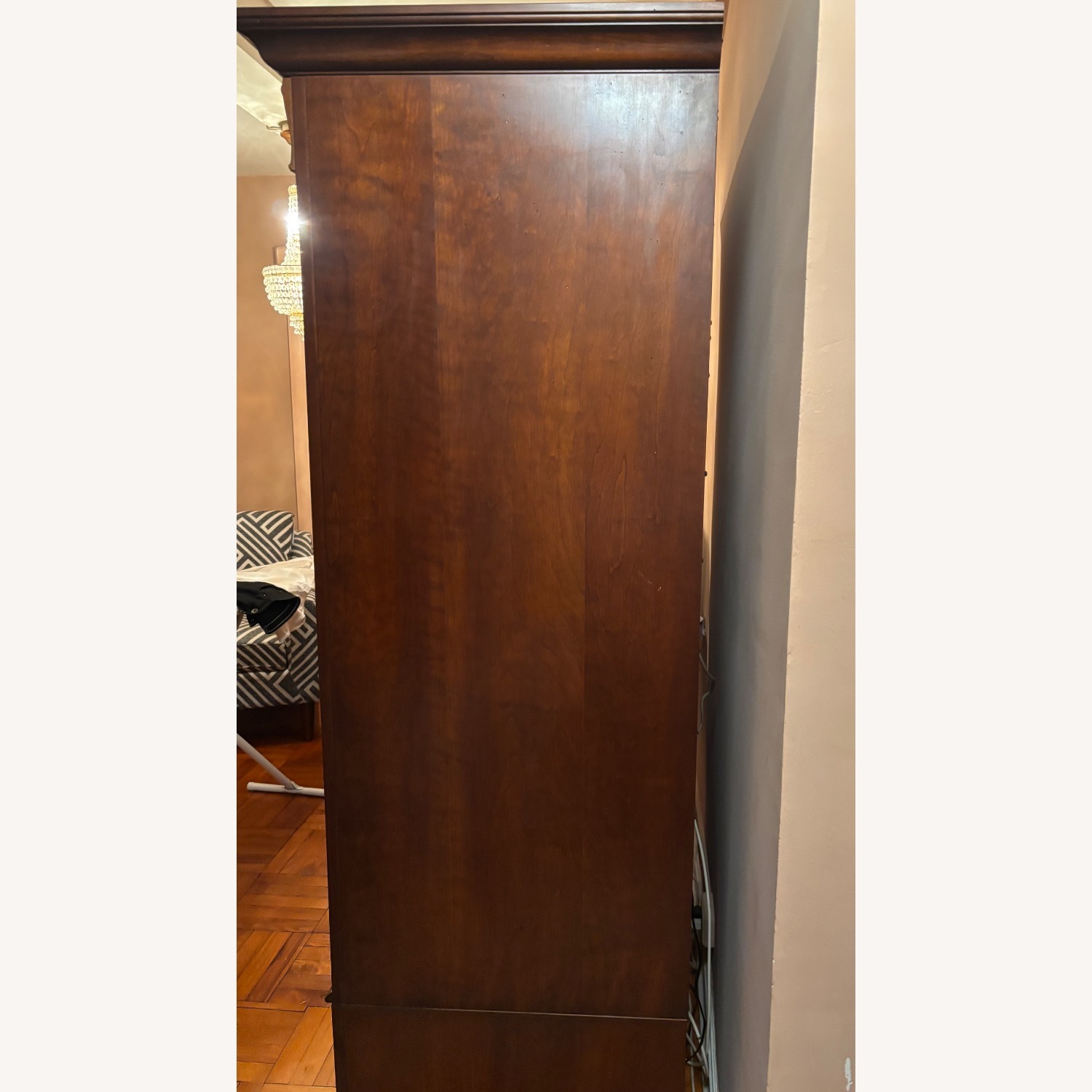 Ethan Allen Cherry Wood Wall Unit / Amoire - image-2