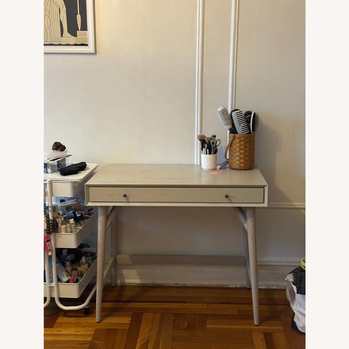 Used West Elm Pebble Mid-Century Modern Desk for sale on AptDeco