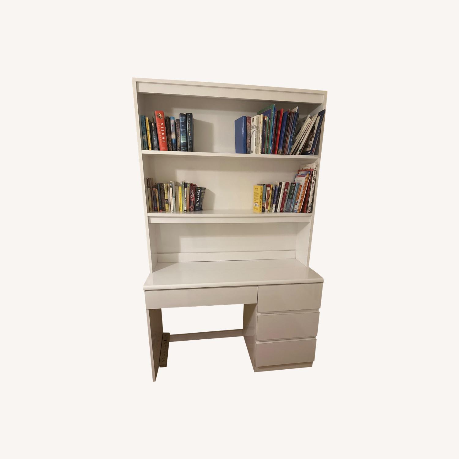 White Bookcase - image-0