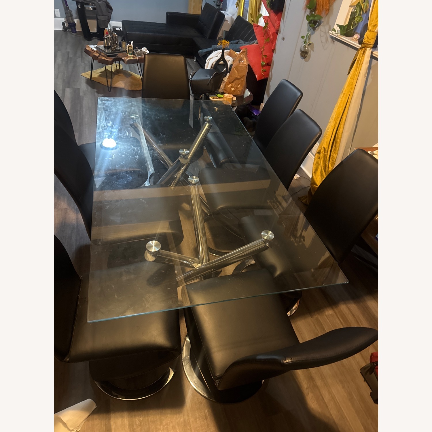 Black Glass Dining Sets - image-2