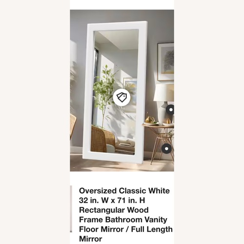 Used Large Floor Mirror for sale on AptDeco