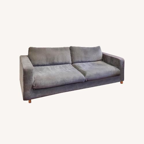 Used AllModern Wilhelm Blue Sofa for sale on AptDeco