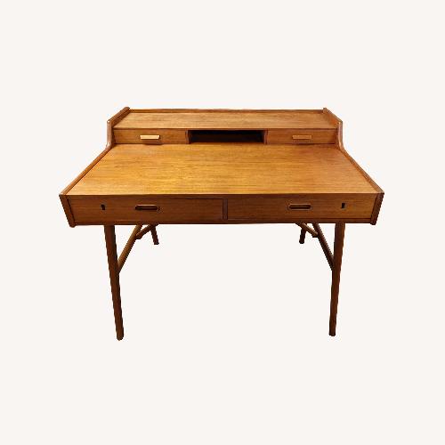 Used Teak Model 64 Desk by Arne Wahl  for sale on AptDeco