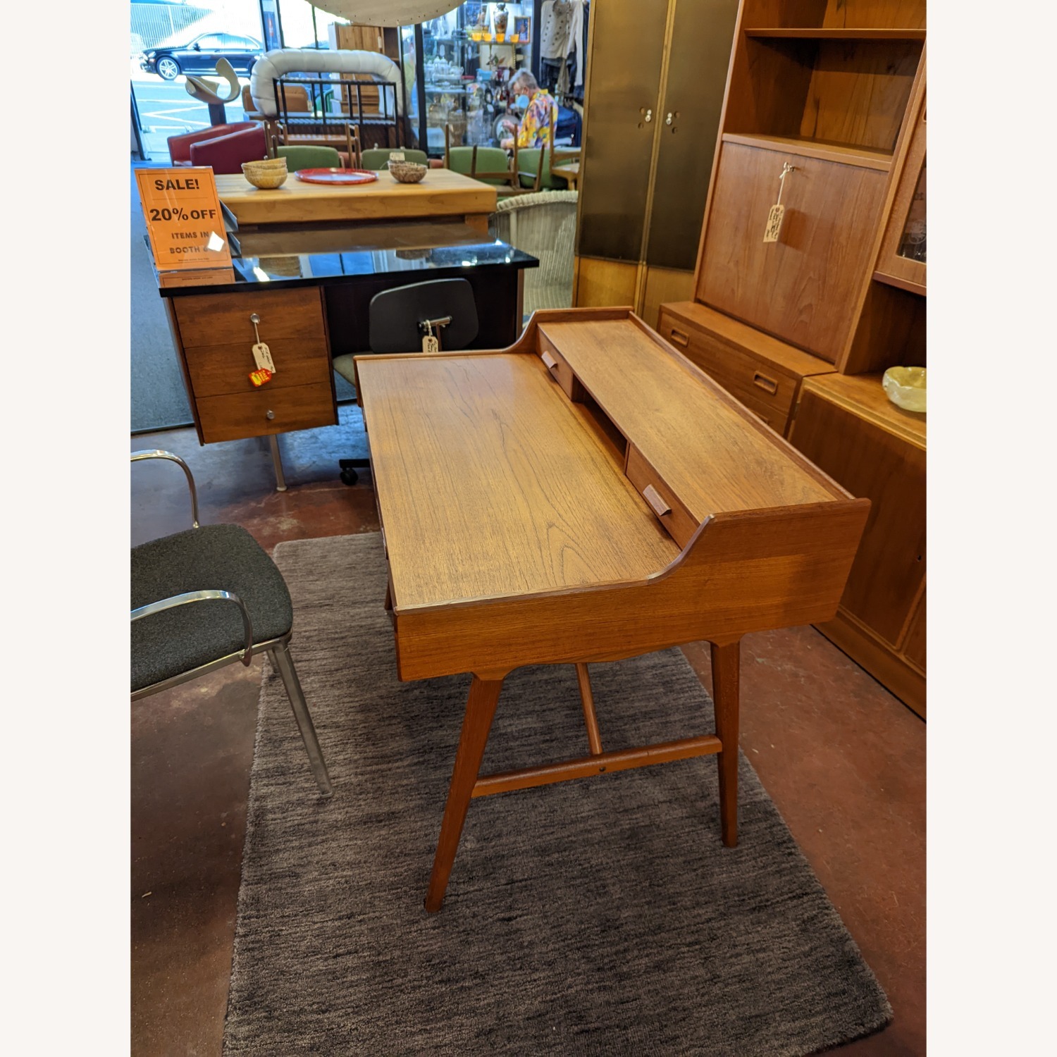 Teak Model 64 Desk by Arne Wahl  - image-2