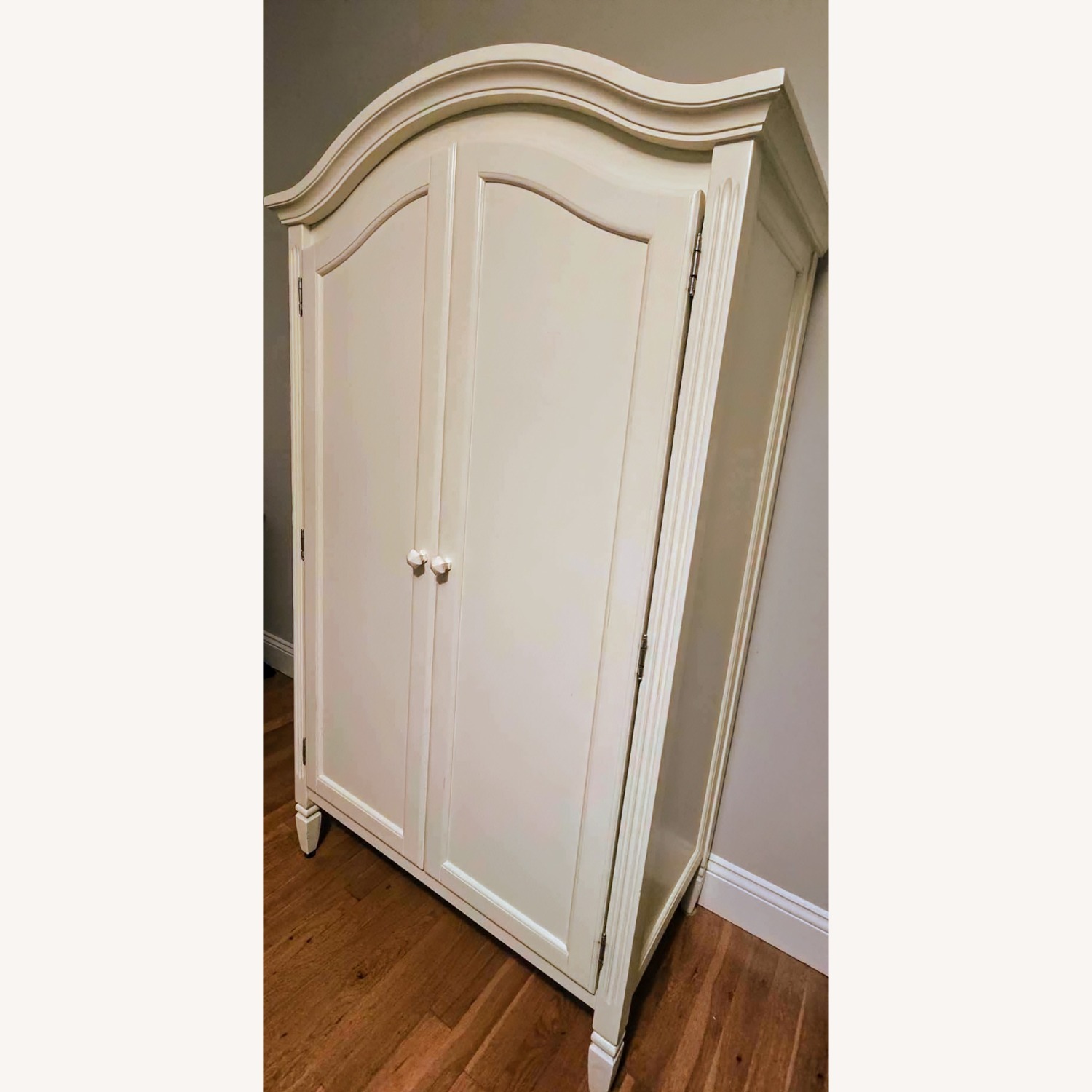 Pottery Barn Kids White Wood Wall Unit - image-2