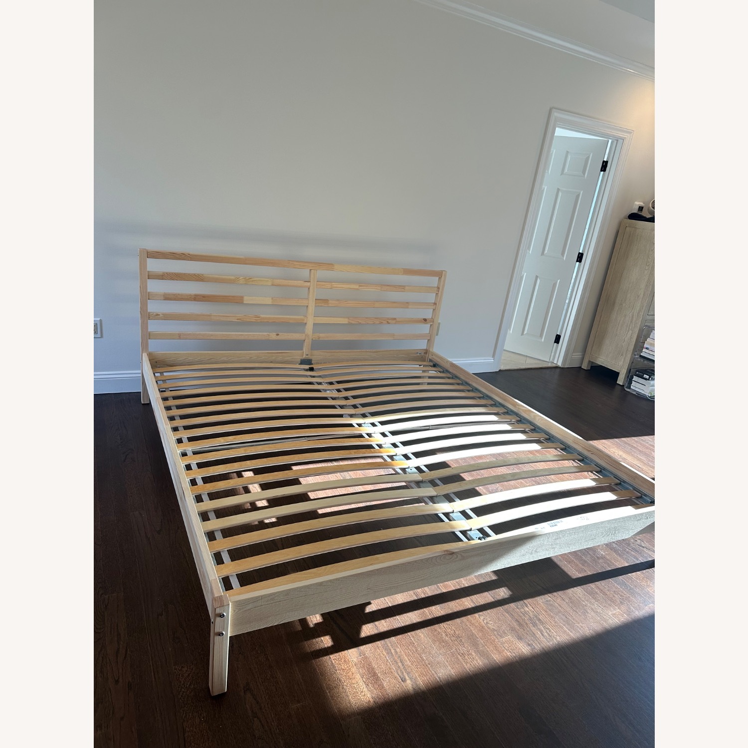 IKEA Tarva Natural Wood King Bed - image-1