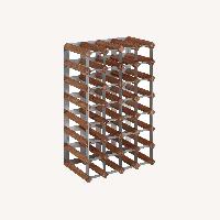 World Market Industrial Wood and Metal Wine Rack