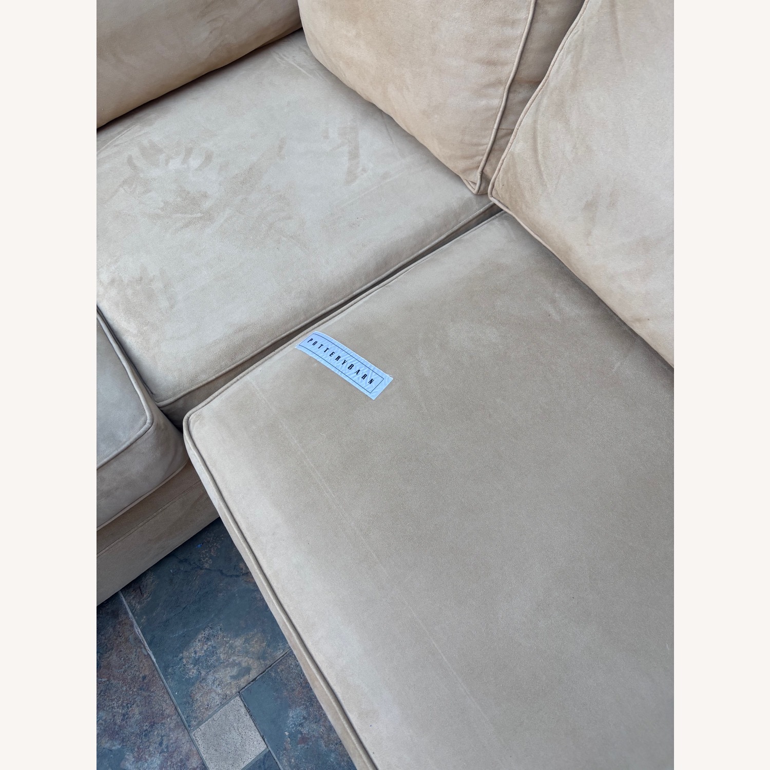 Pottery Barn 2 Piece Sectional  - image-2
