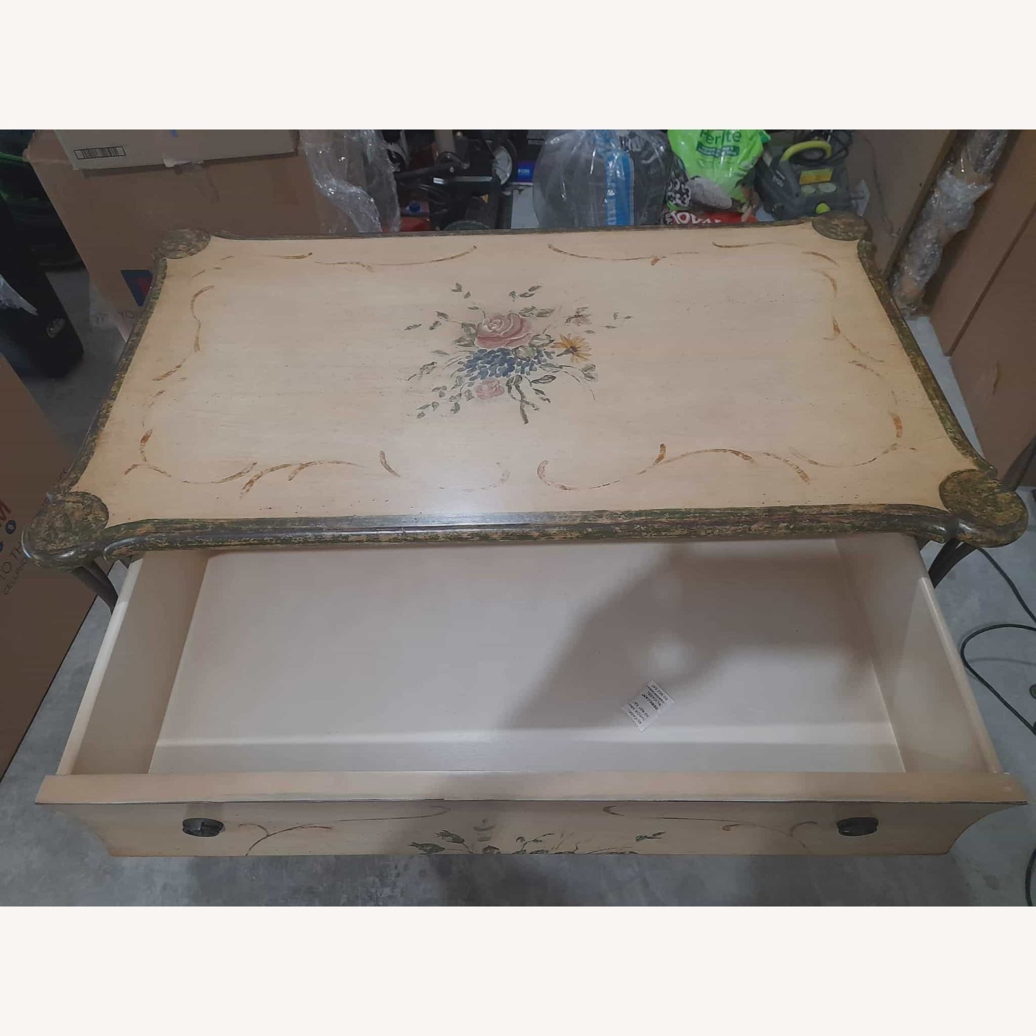 Vintage/Antique Finds Wood Chest - image-1